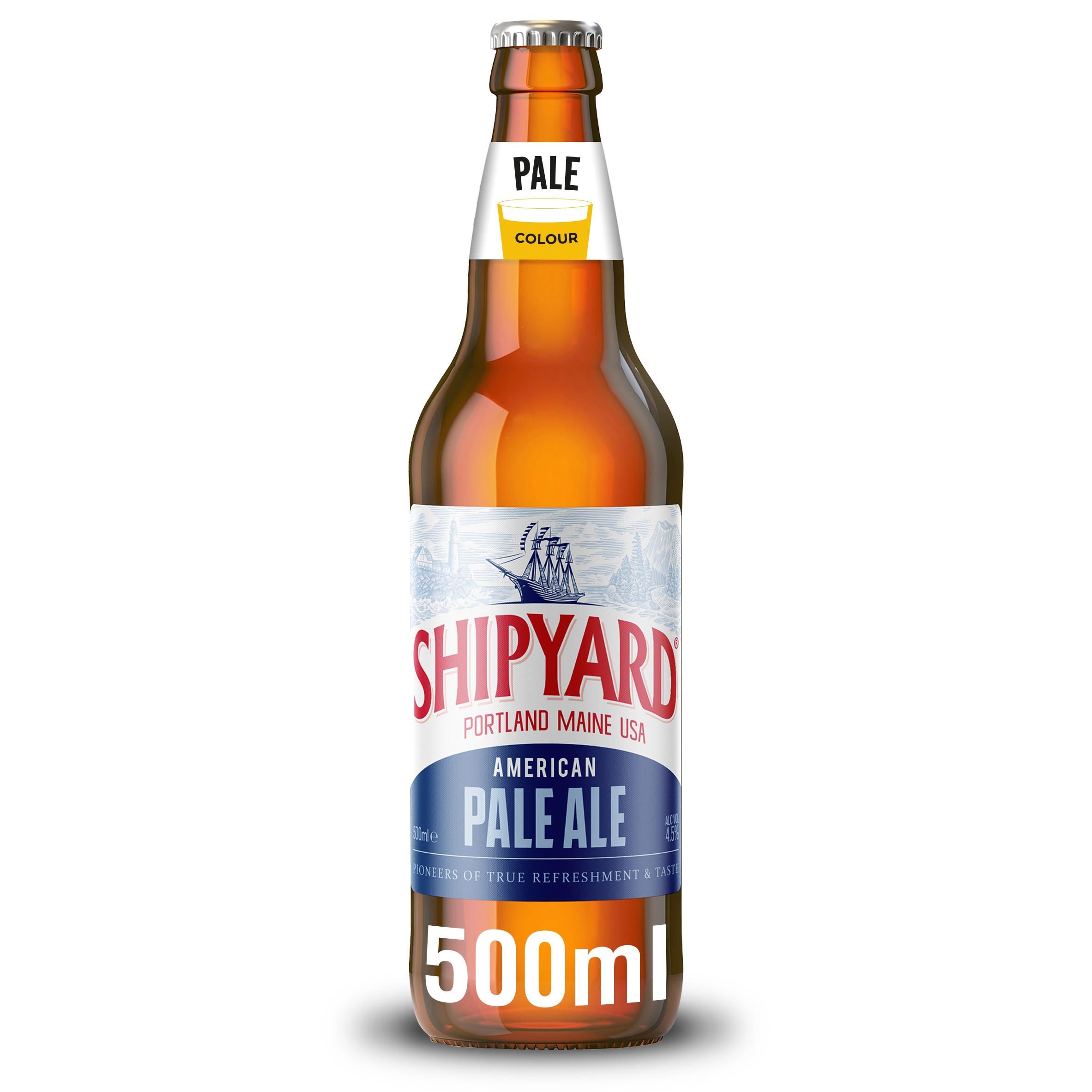 Shipyard American Pale Ale Beer 500ml Bottle Ales Iceland Foods shipyard-american-pale-ale-beer-500ml-bottle-ales-iceland-foods