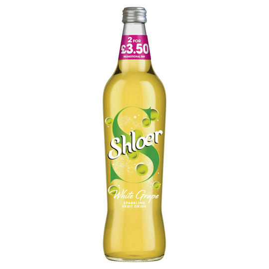 Shloer White Grape Sparkling Fruit Drink 750ml