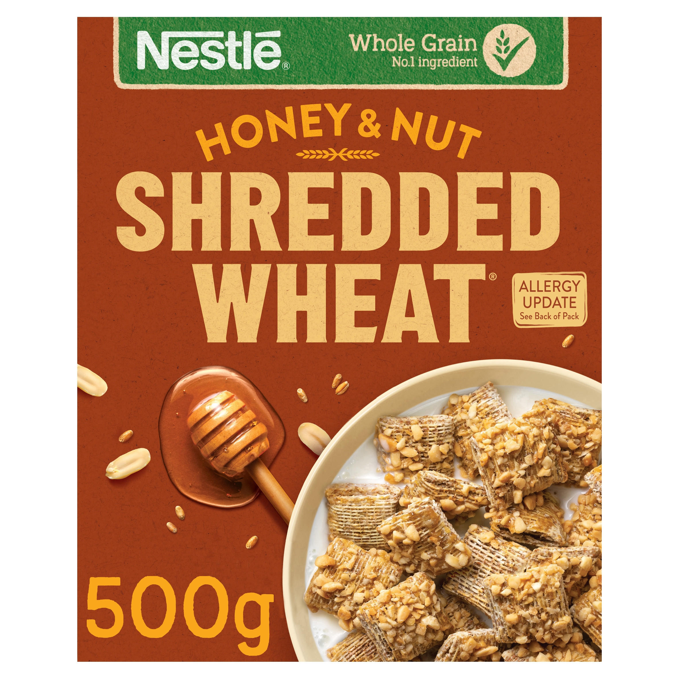 Shredded Wheat Honey & Nut 500g Everyday & Family Cereal Iceland Foods