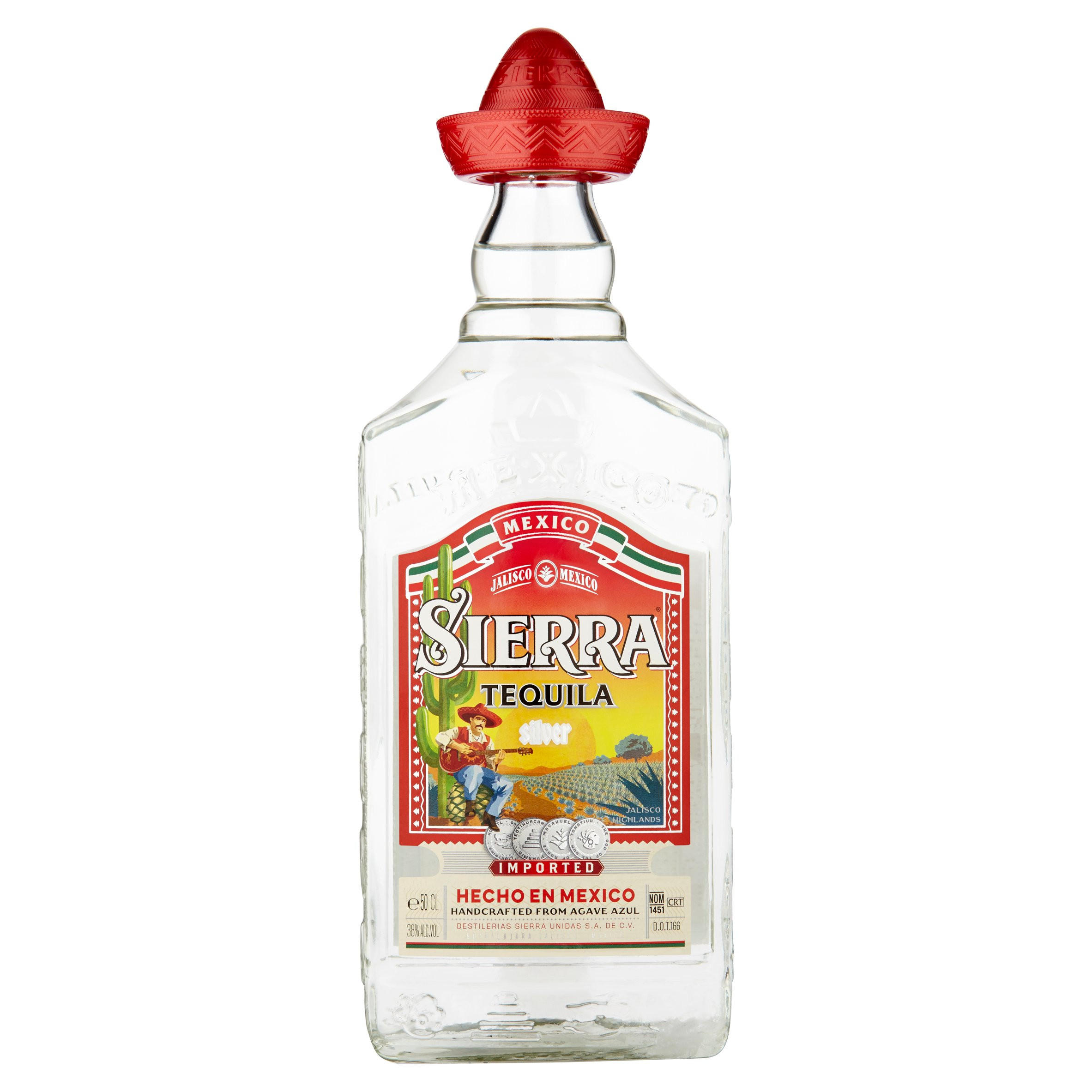 Sierra Tequila Silver 50cl Liqueurs Iceland Foods
