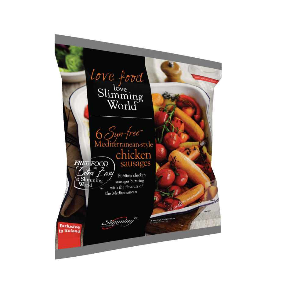 Slimming World 6 SynFree MediterraneanStyle Chicken Sausages 360g