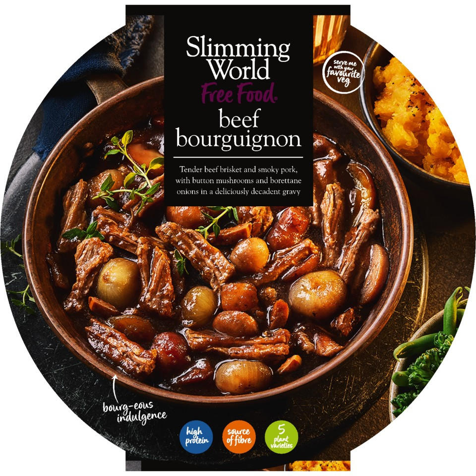 Slimming World Beef Bourguignon 500g, folic acid free
