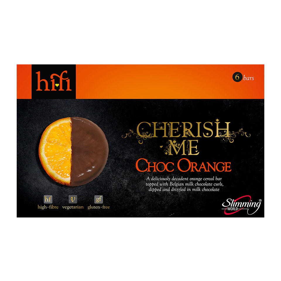 Slimming World Hifi Cherish Me Choc Orange 6 x Bars Slimming World Hi