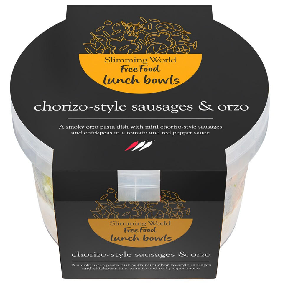 Slimming World Chorizo-Style Sausages & Orzo 400g, folic acid free