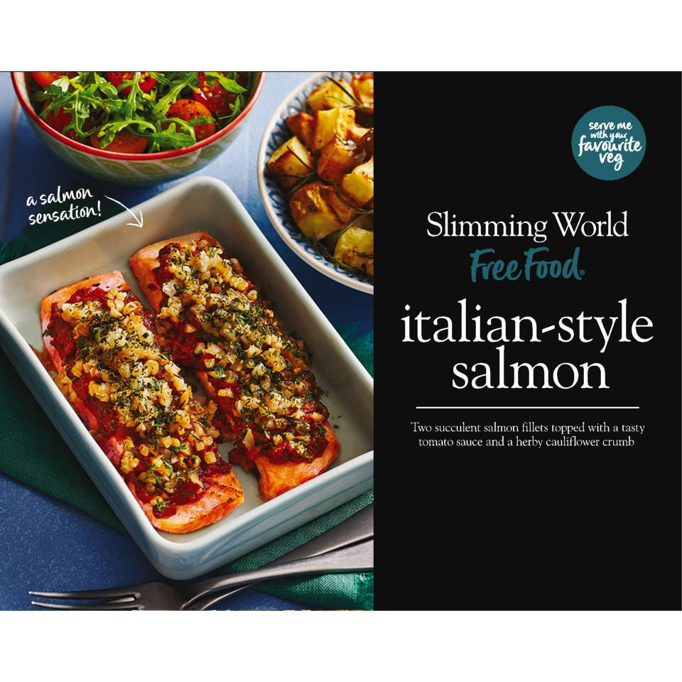 Slimming World Italian-Style Salmon 320g | Slimming World Meats & Fish ...