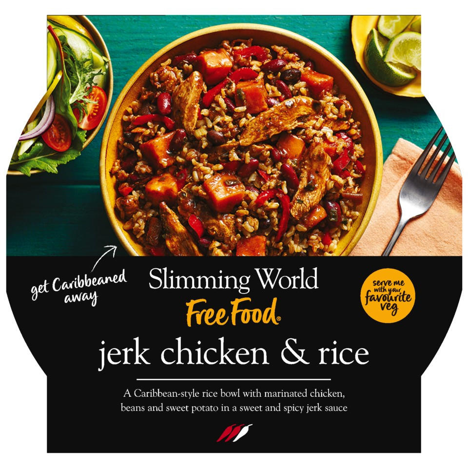 Slimming World Jerk Chicken Rice 550g