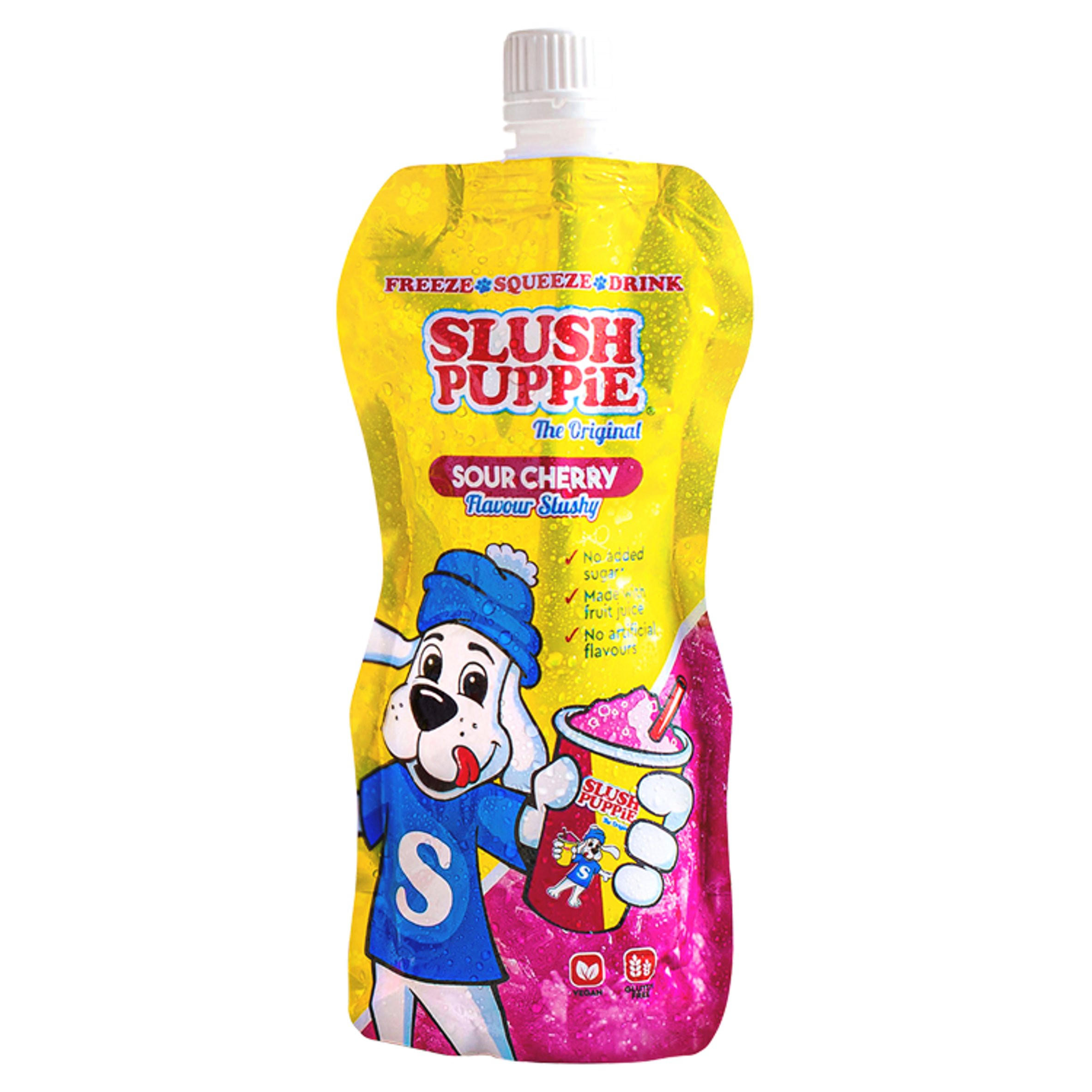 Slush Puppie The Original Sour Cherry Flavour Slushy 250ml Freeze Pops Iceland Foods 0876