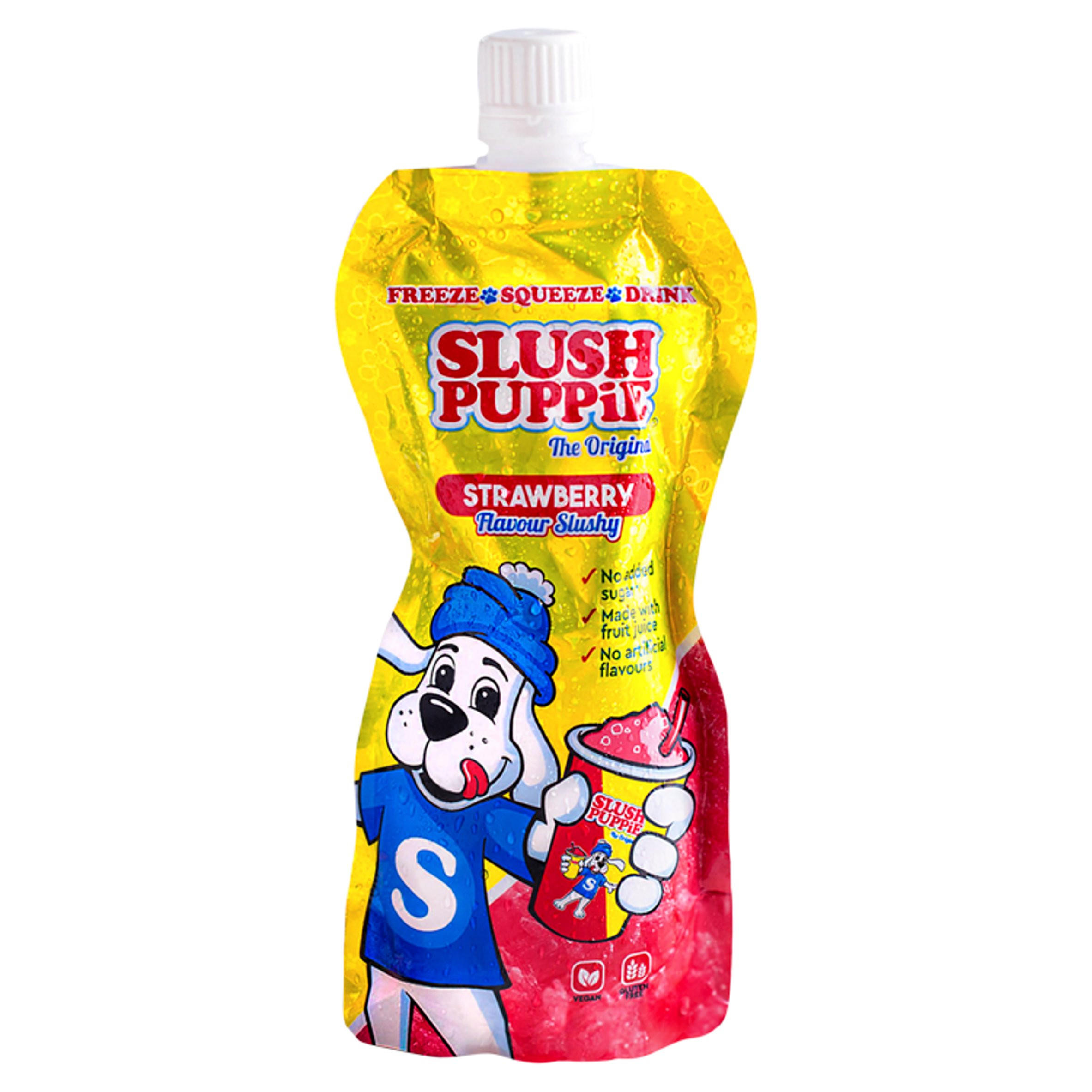 Slush Puppie The Original Strawberry Flavour Slushy 250ml Freeze Pops Iceland Foods 8834