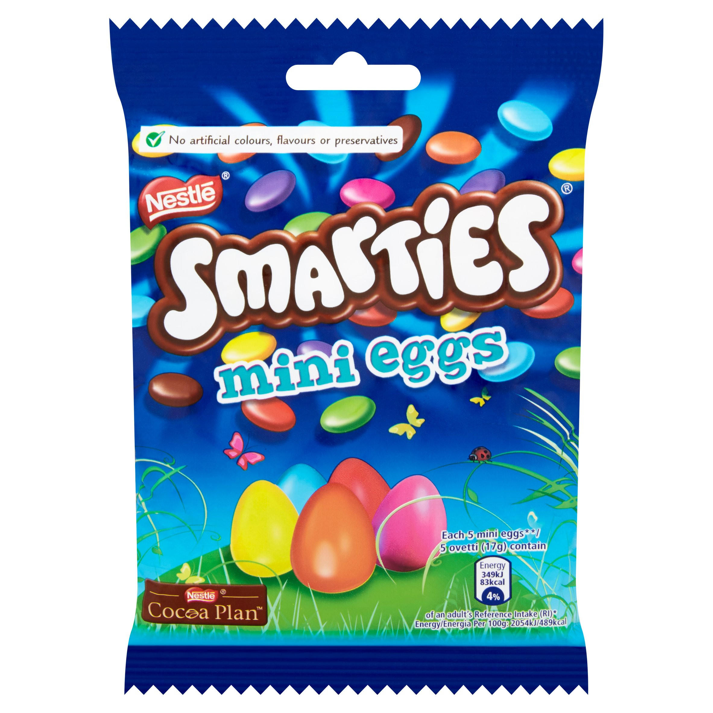 Smarties Mini Eggs 100g | Sharing Bags & Tubs | Iceland Foods