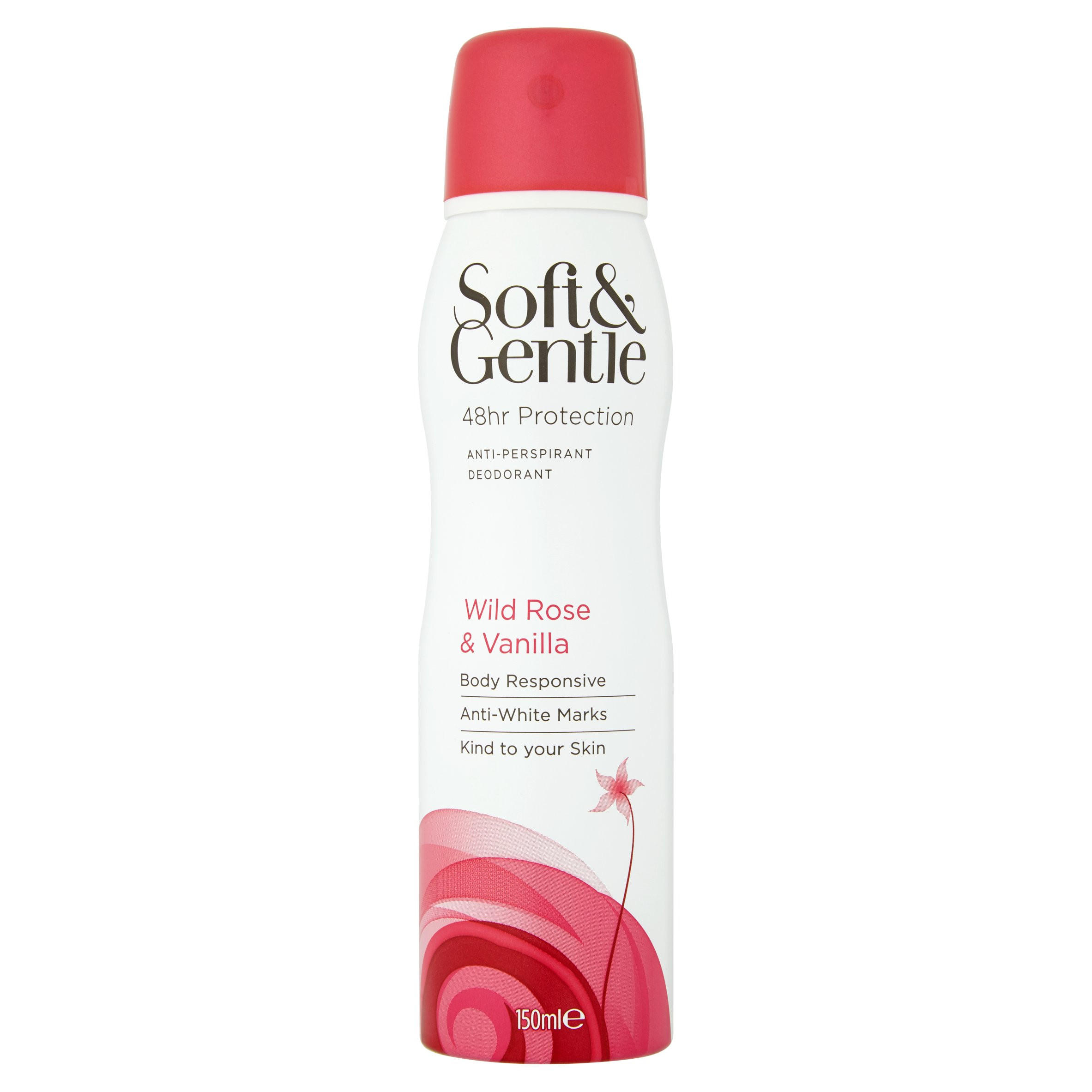 Soft & Gentle 48hr Protection AntiPerspirant Deodorant Wild Rose