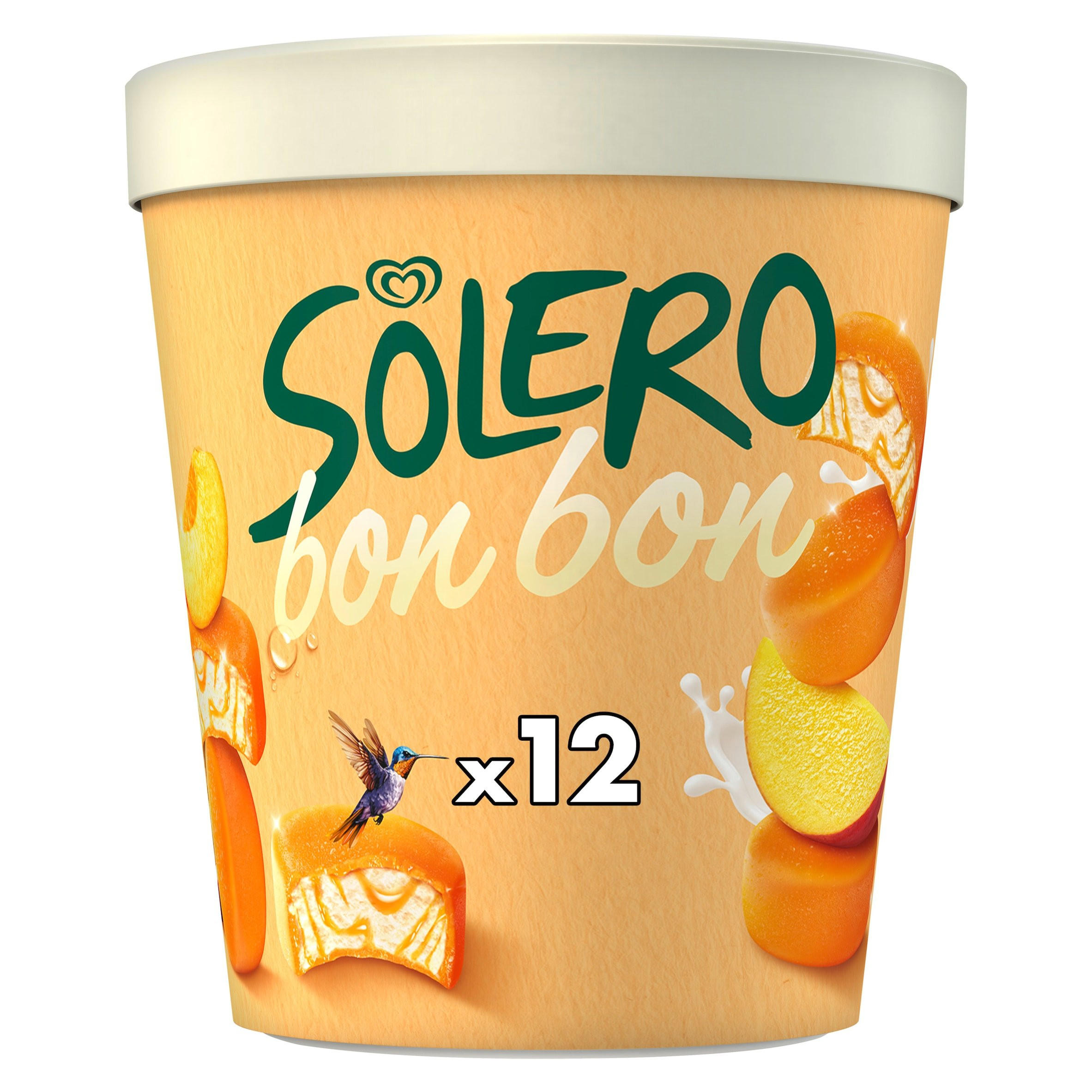 Solero Bonbon Exotic Ice Cream Frozen Snack 192ml 12MP