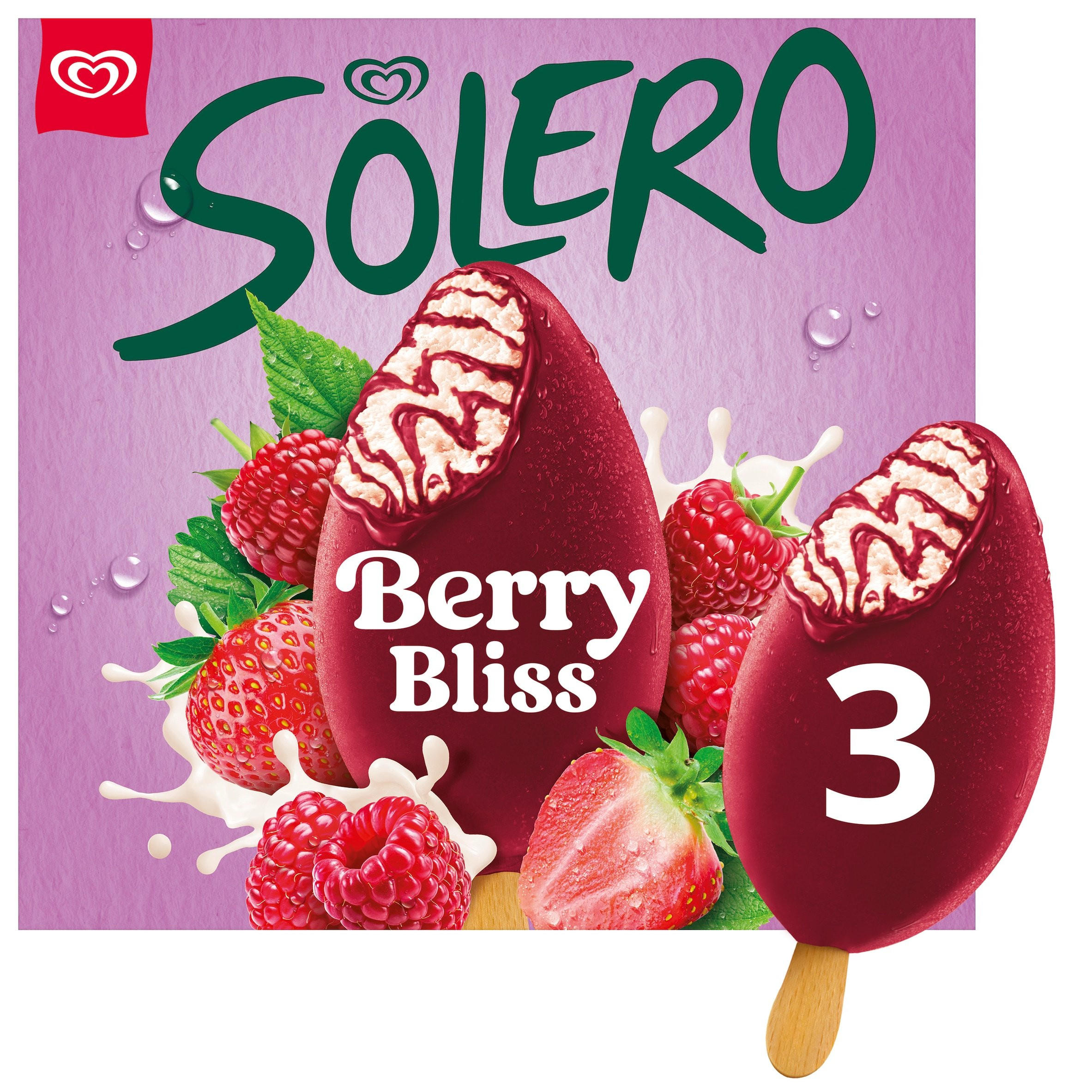 Solero  Ice Cream Sticks Exotic 3x 90 ml