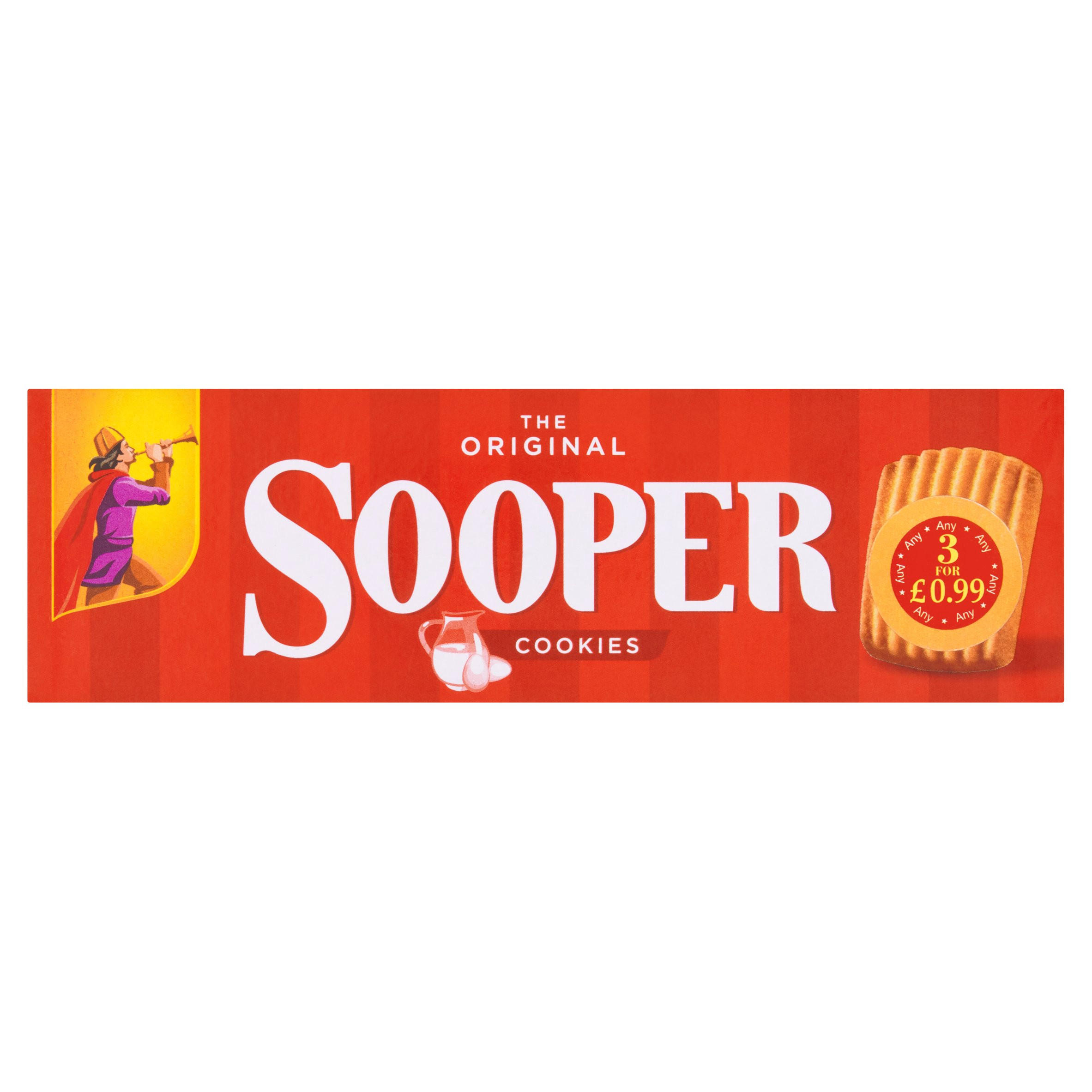 Sooper The Original Cookies 112g | Iceland Foods