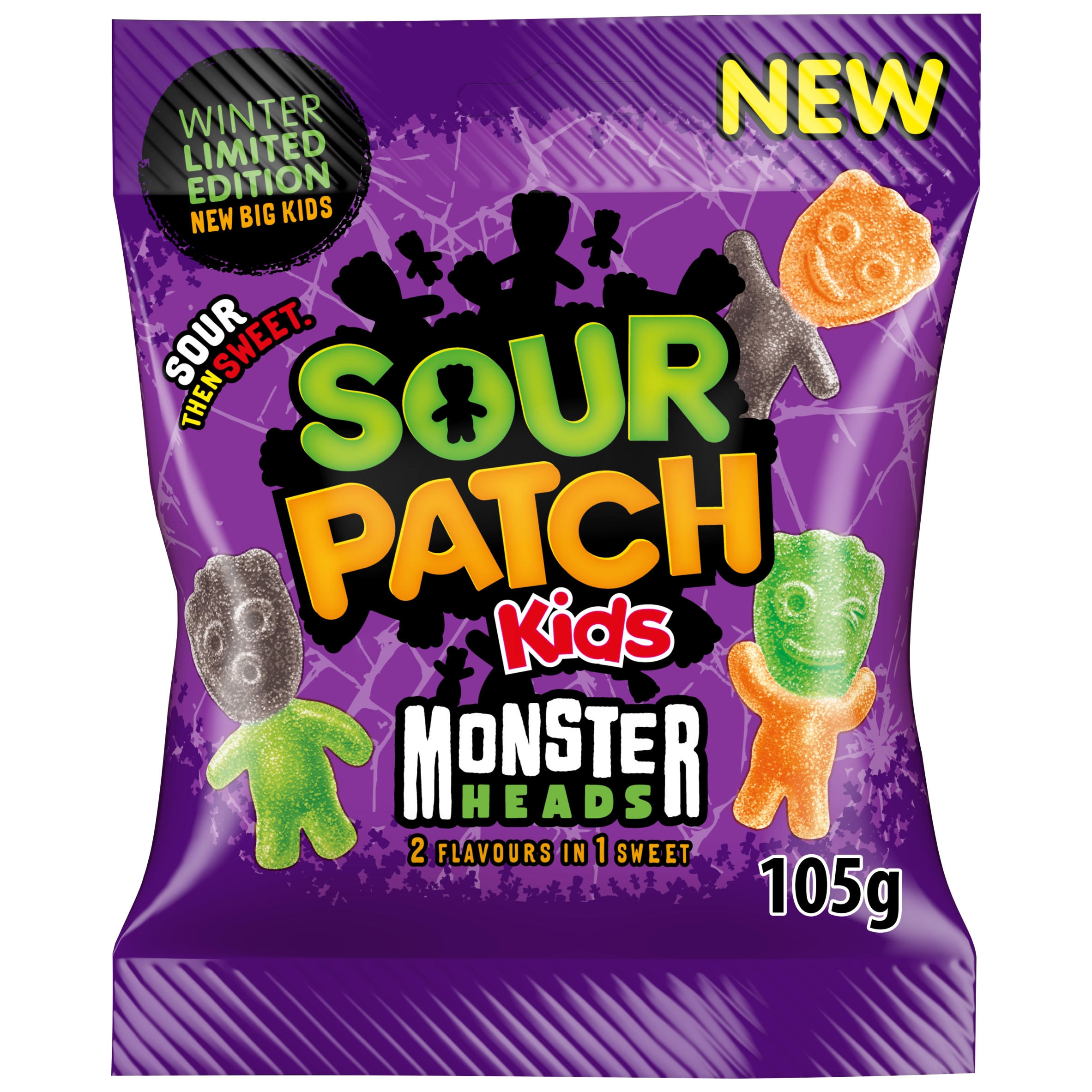Sour Patch Kids Monster Heads 105G