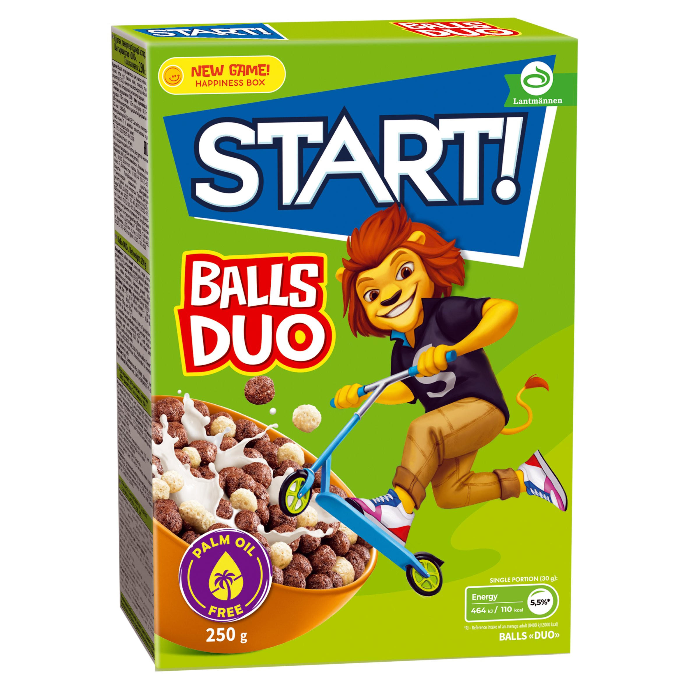 Start! Balls Duo 250g, folic acid free
