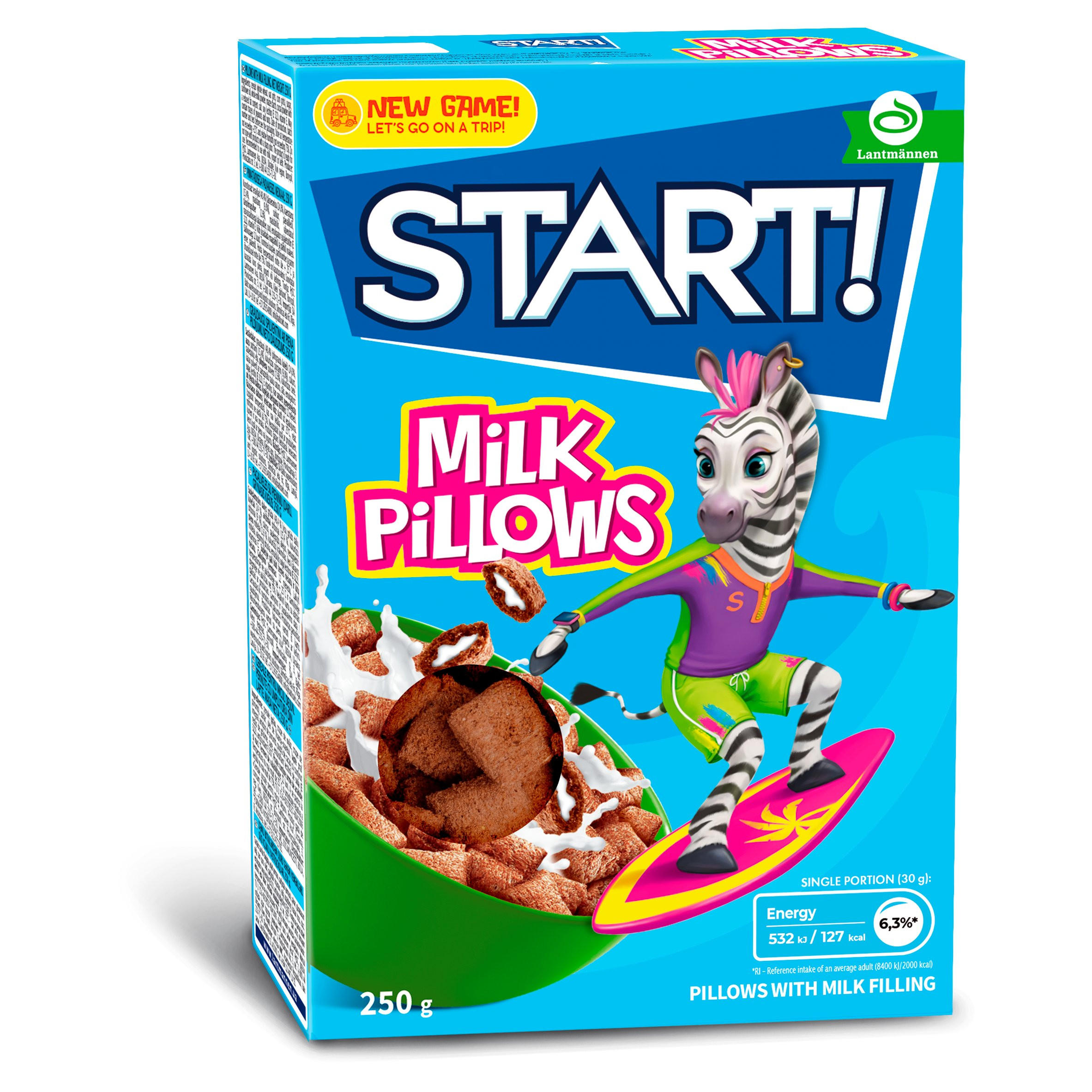 Start! Milk Pillows 250g, folic acid free