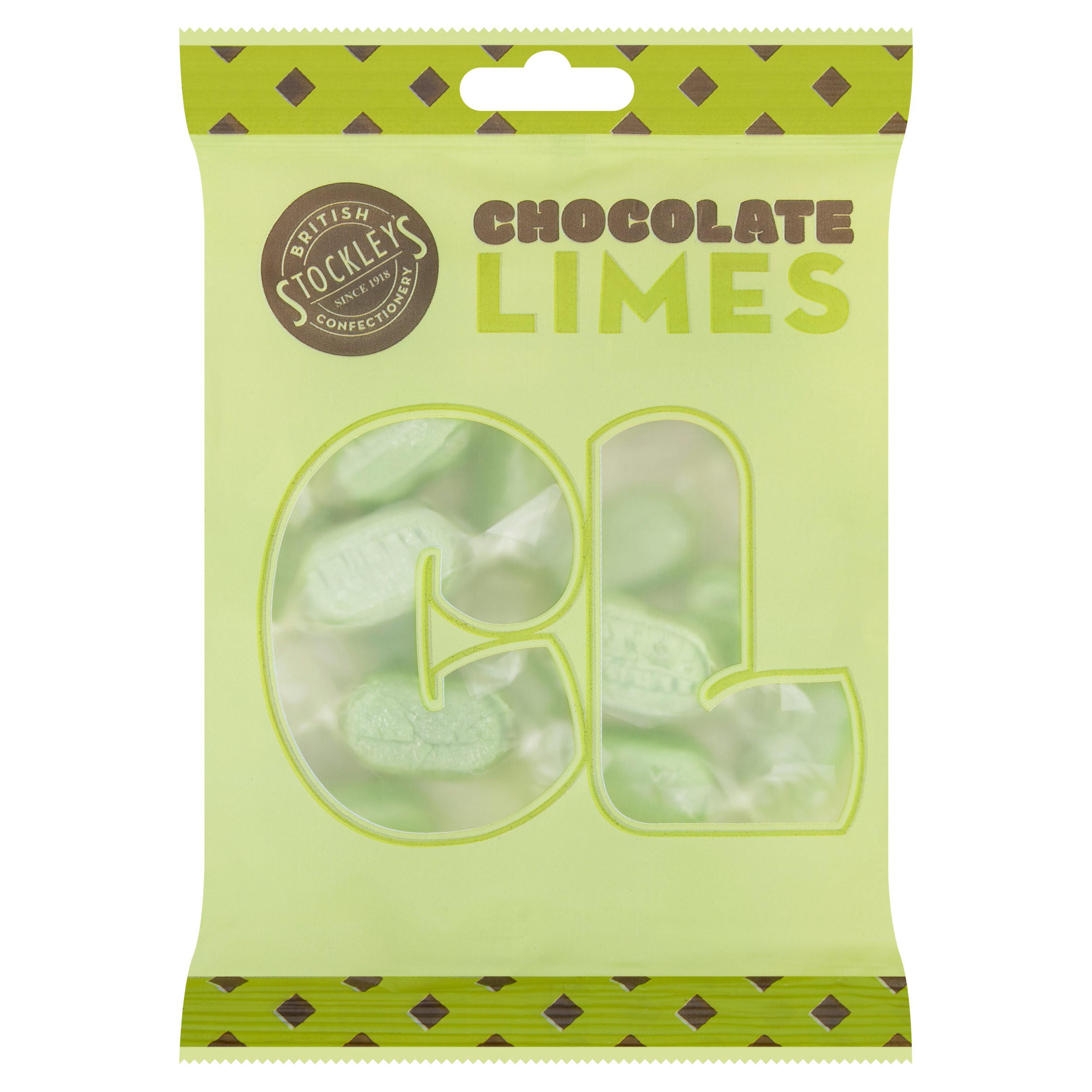 Stockley's Chocolate Limes 170g Sweets Iceland Foods