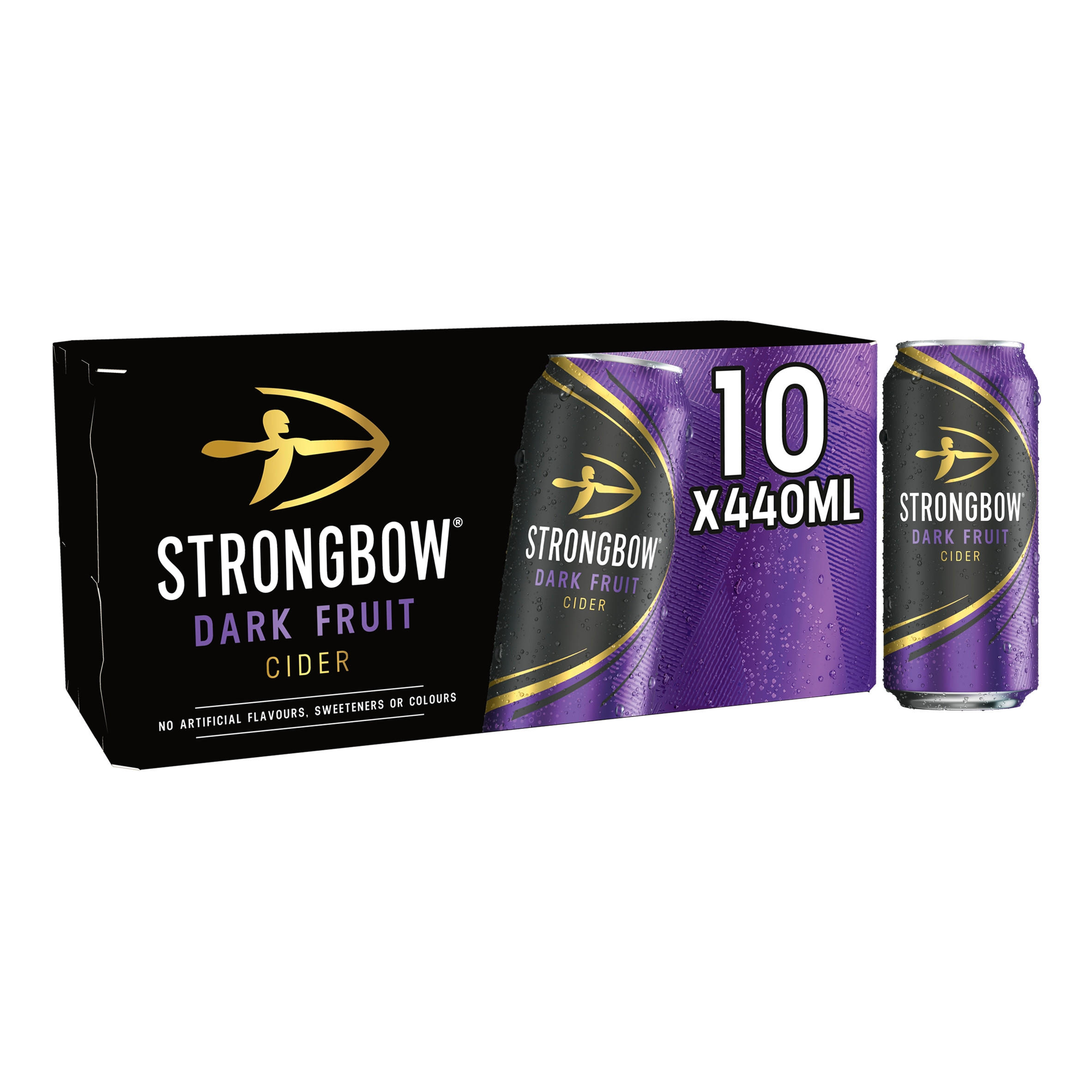 Strongbow Dark Fruit Cider 10 X 440ml Cans Cider Iceland Foods