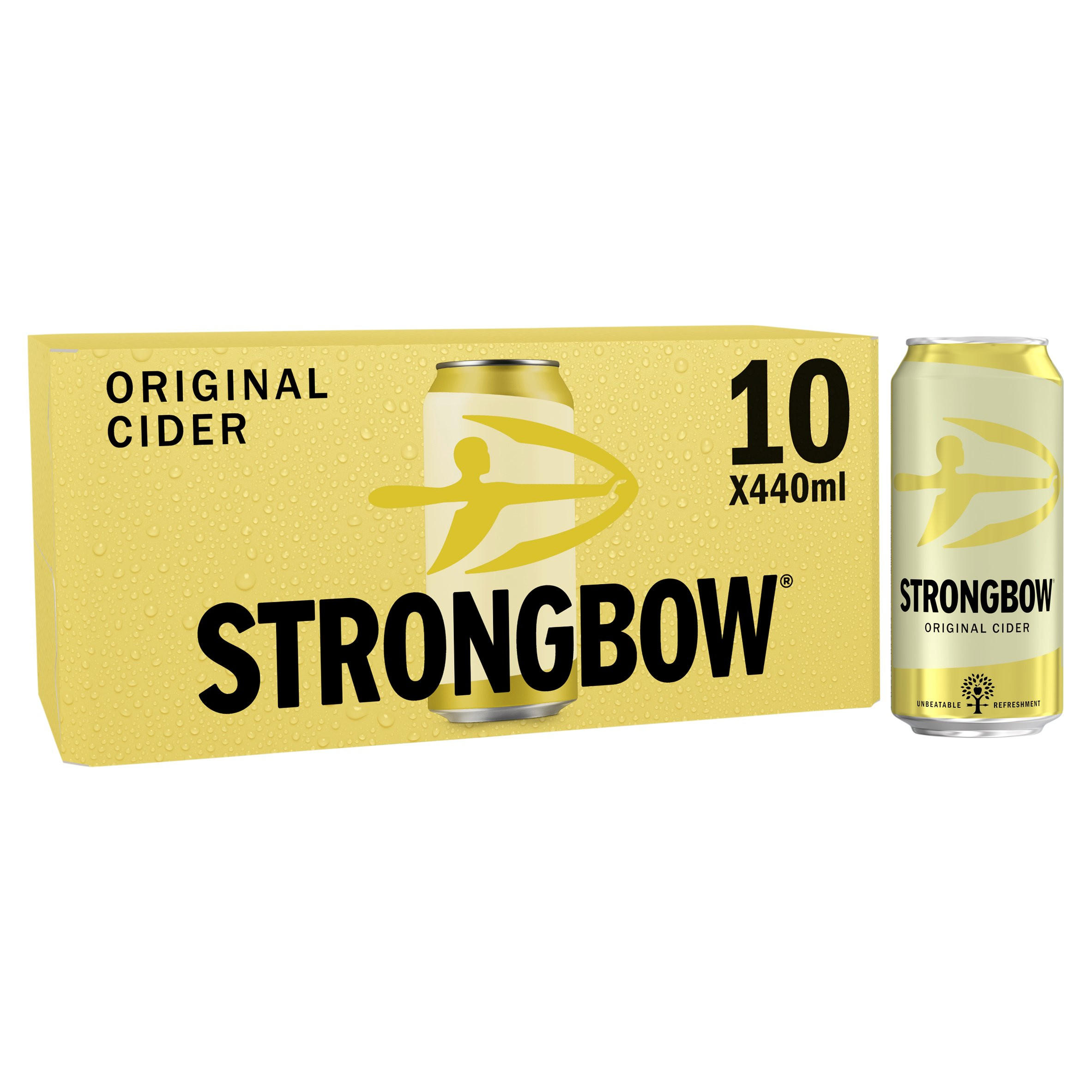 Strongbow Original Cider 10 x 440ml Cider Iceland Foods