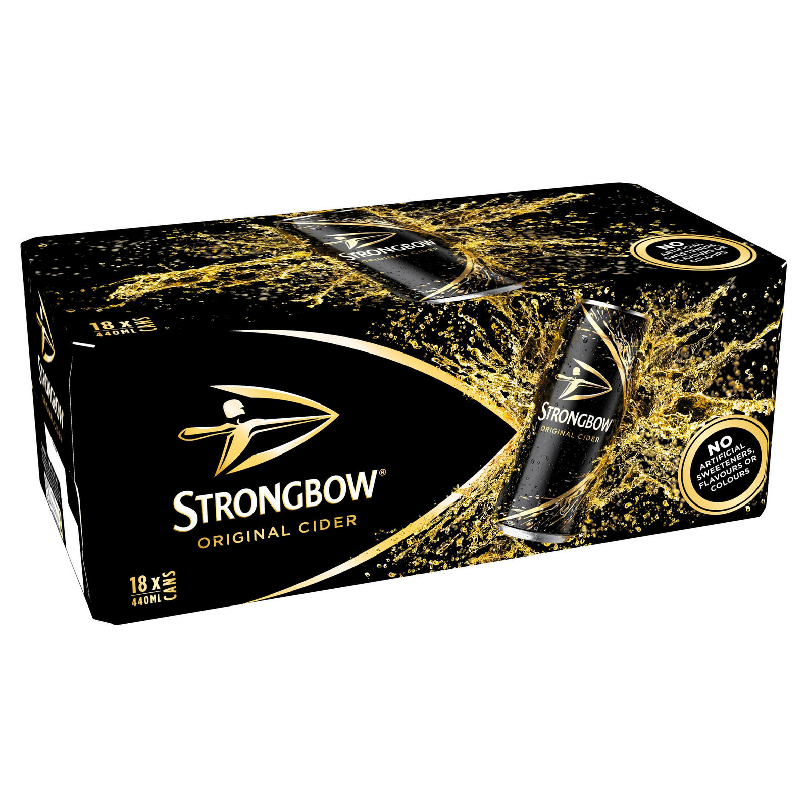 Strongbow Original Cider 18 x 440ml Cans | Cider | Iceland Foods