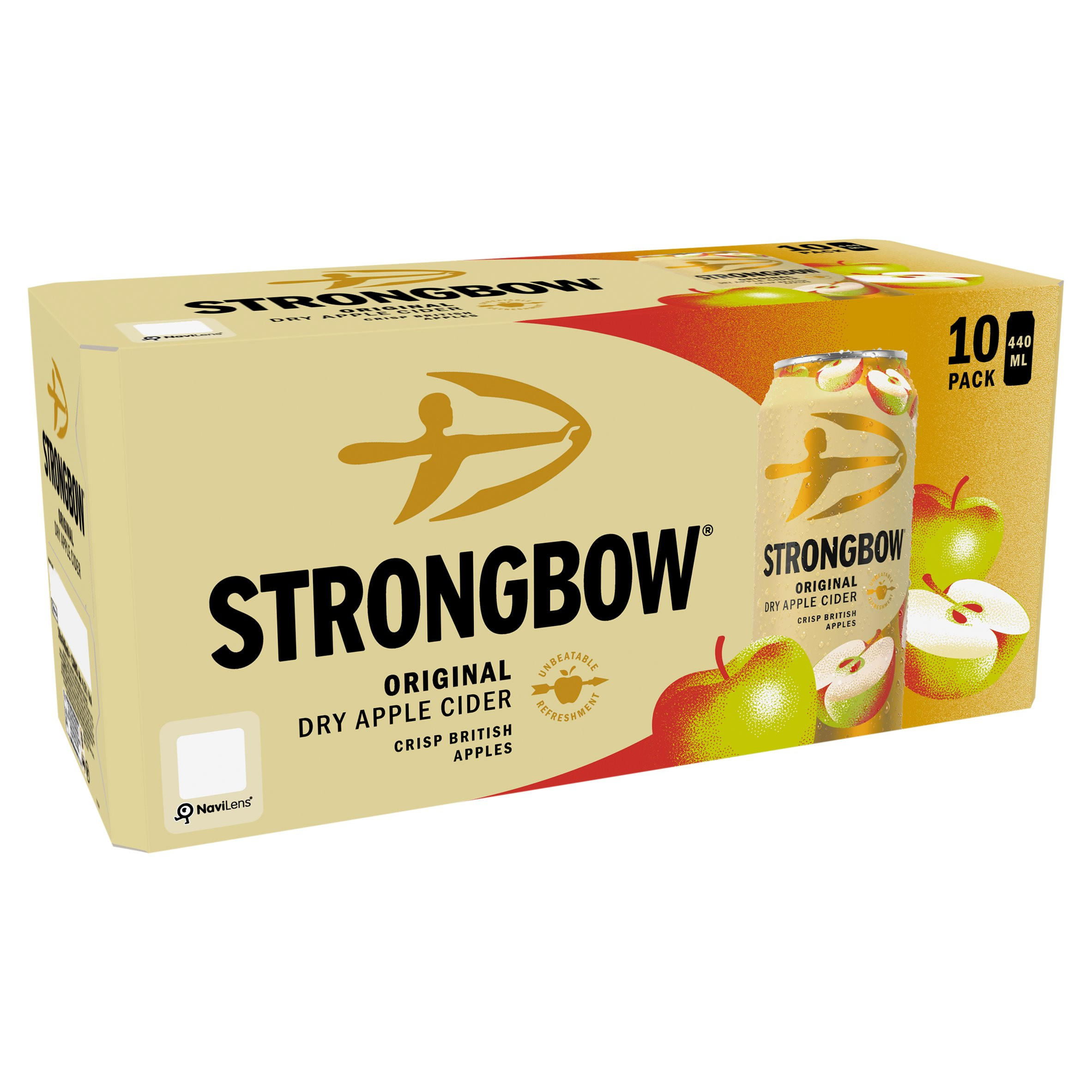 Strongbow Original Apple Cider Can 4.5% ABV 10x440ml
