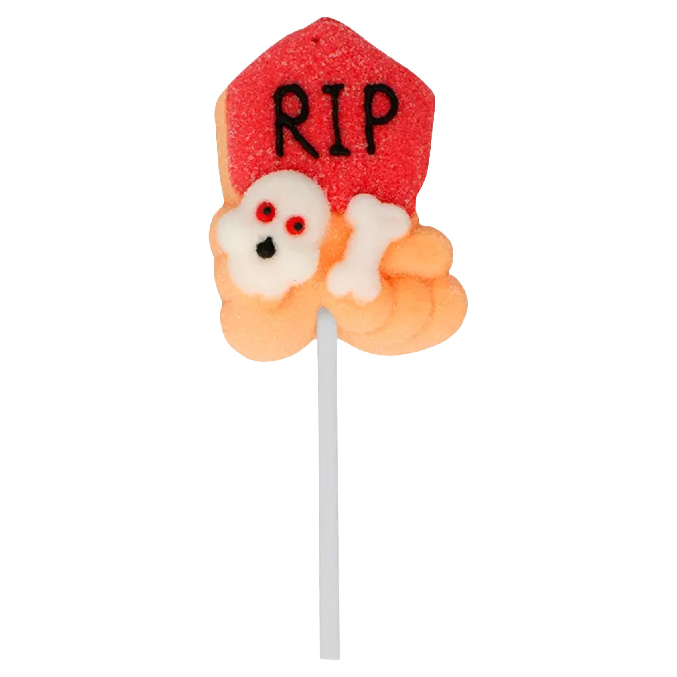 Sugar Coated Fruit Flavour Mallow Lollipop 45g