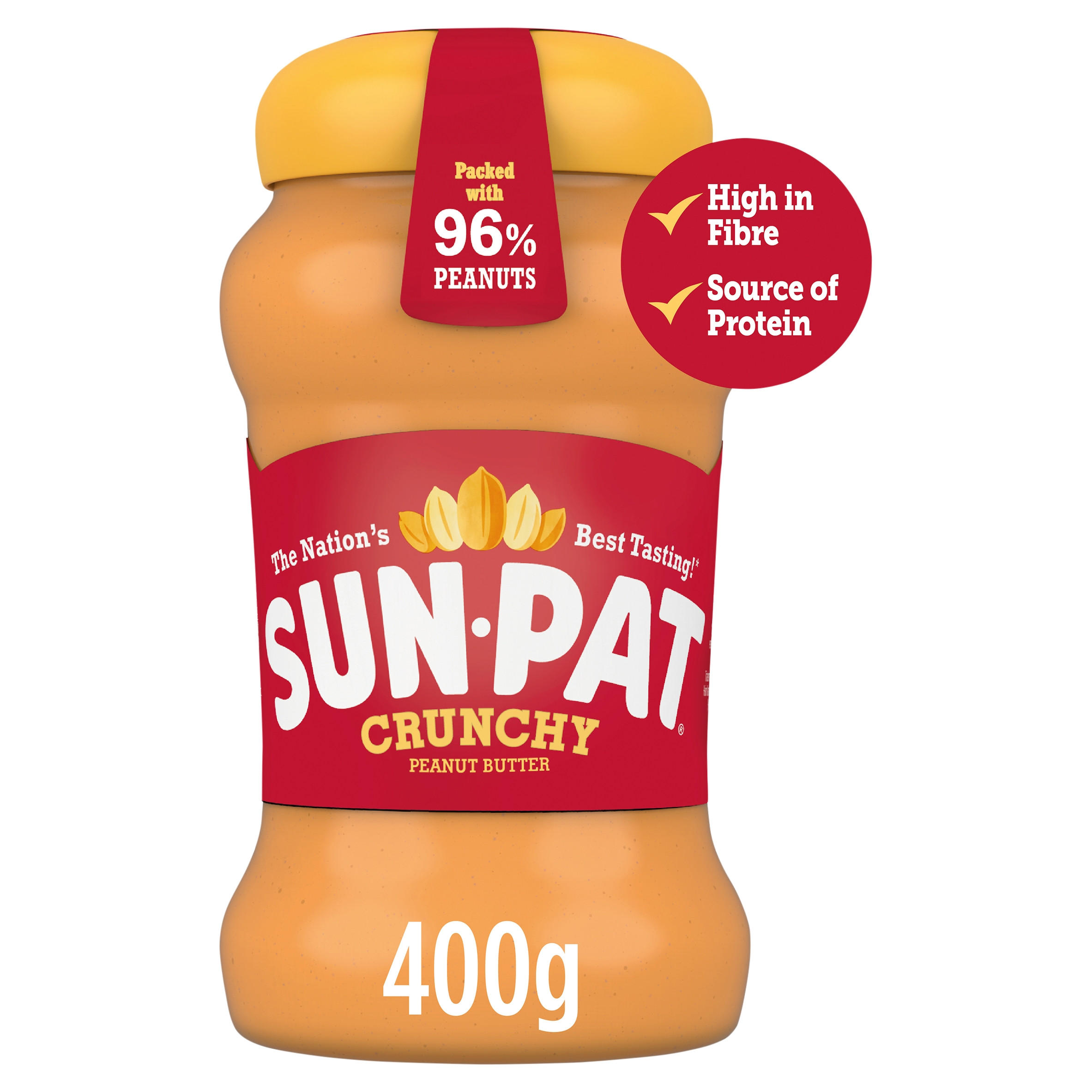 Sun pat crunchy peanut butter 400g paste spreads iceland foods