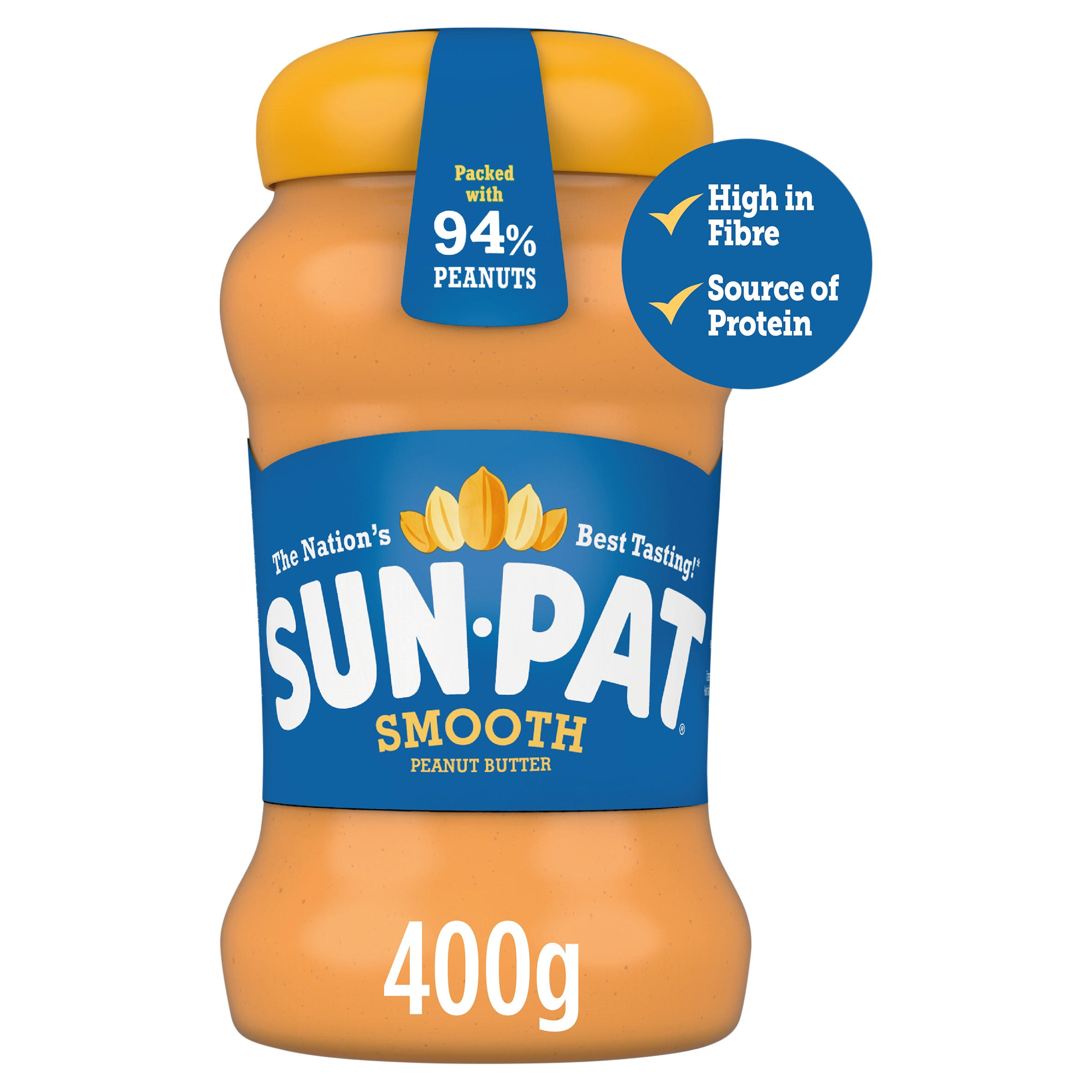 Sun pat smooth peanut butter 400g iceland foods