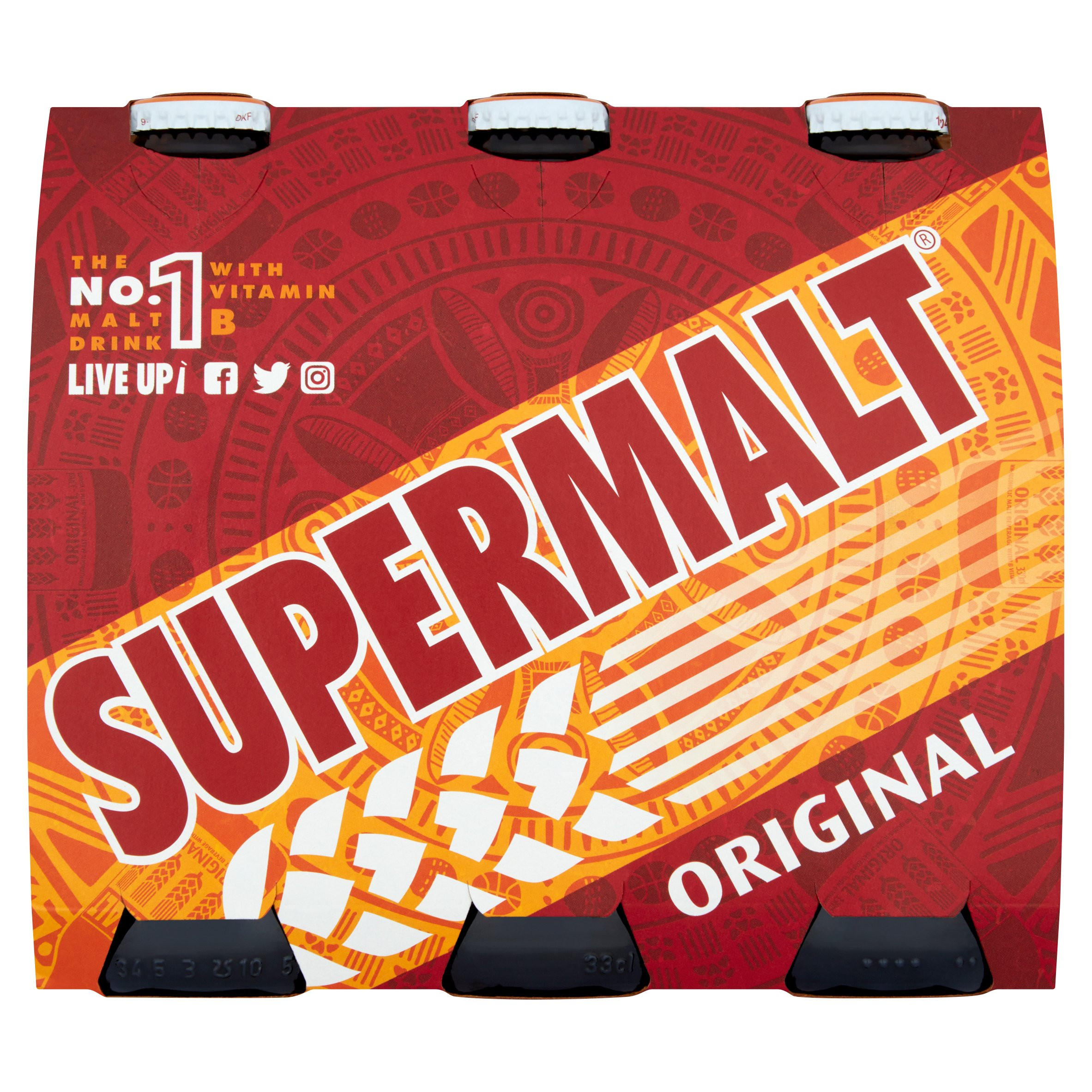 Supermalt Original 6 x 330ml | Bottled Drinks | Iceland Foods