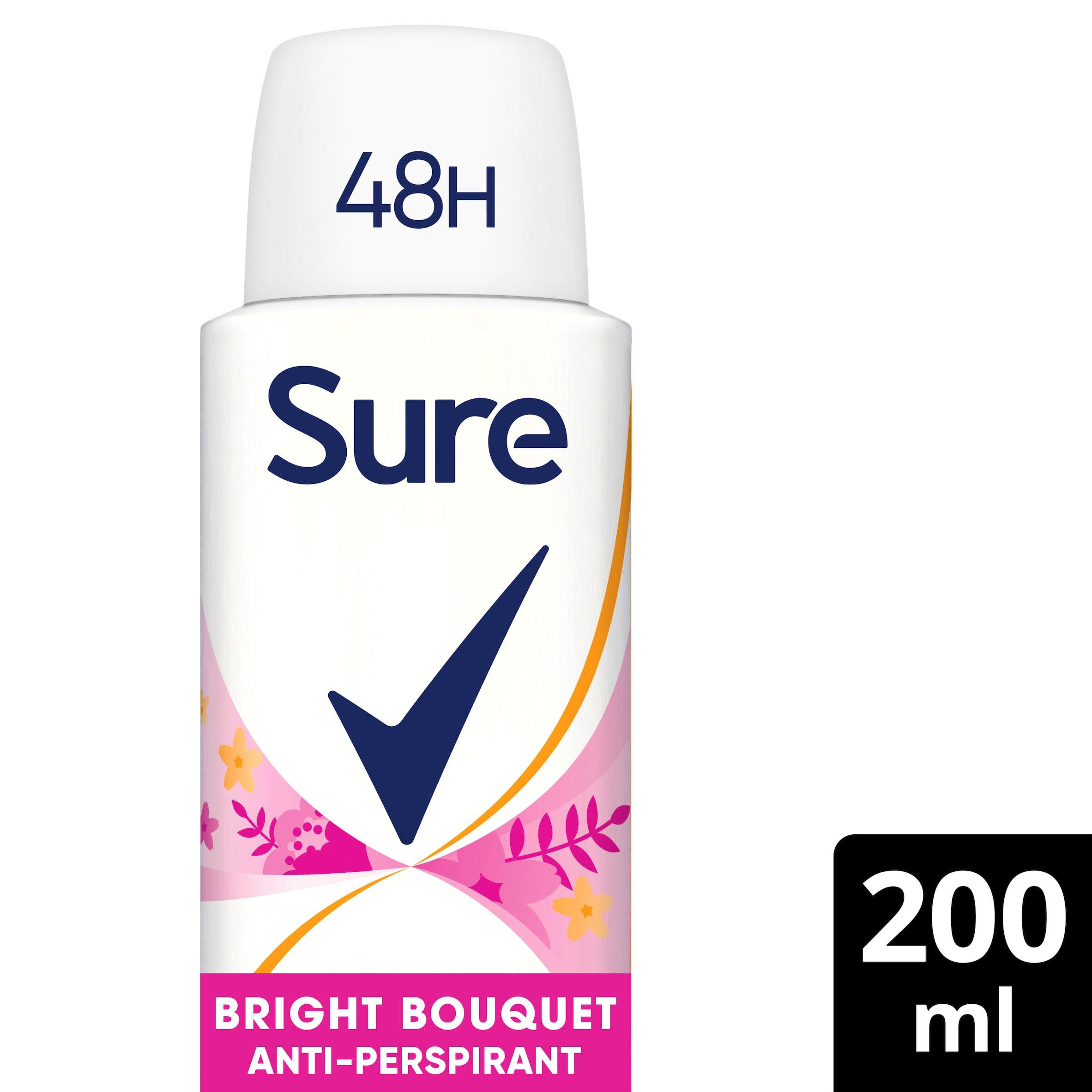 Sure Anti-Perspirant Aerosol Bright Bouquet 200ml | Deodorant | Iceland 