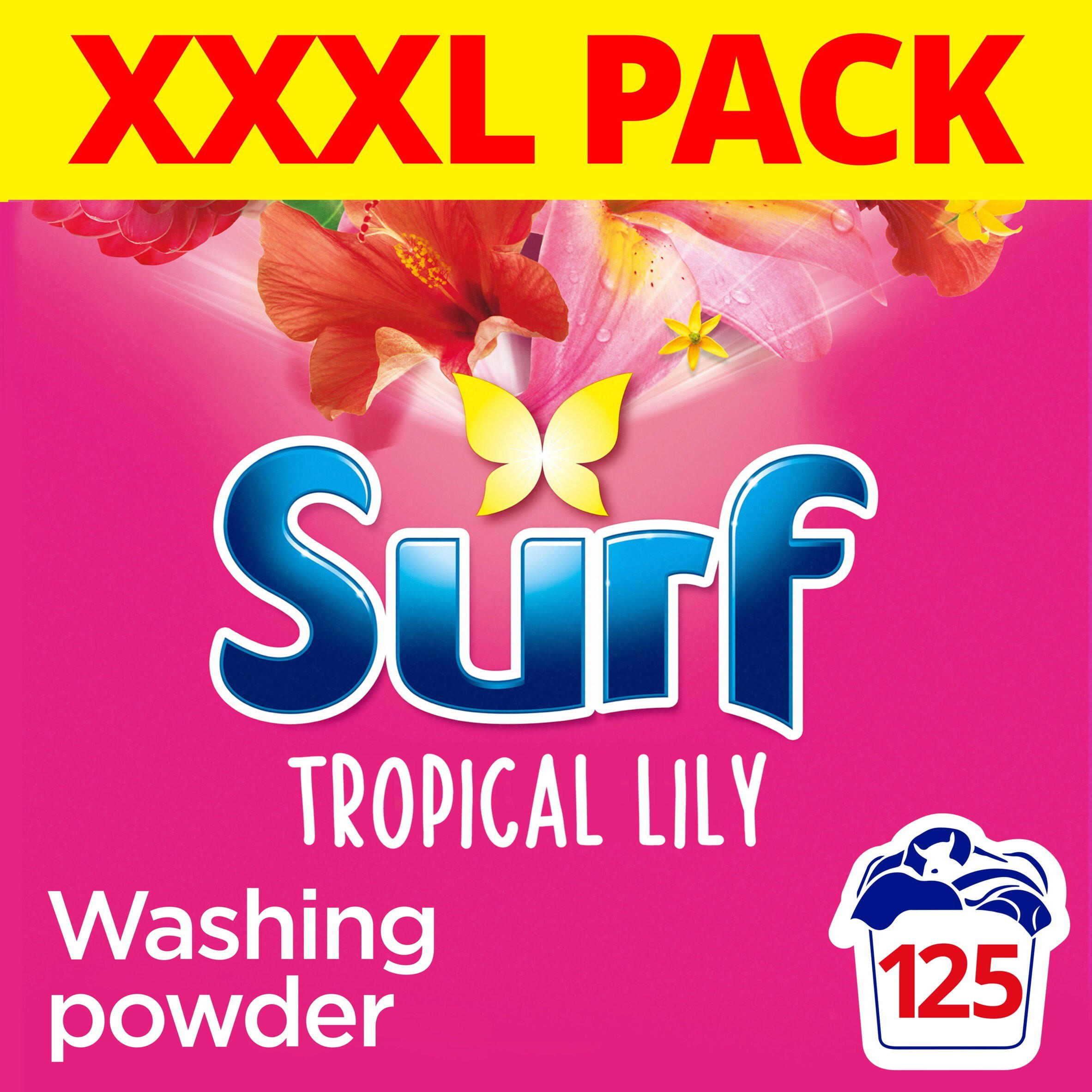 Surf Tropical Lily Washing Powder 125 washes 6.25 kg