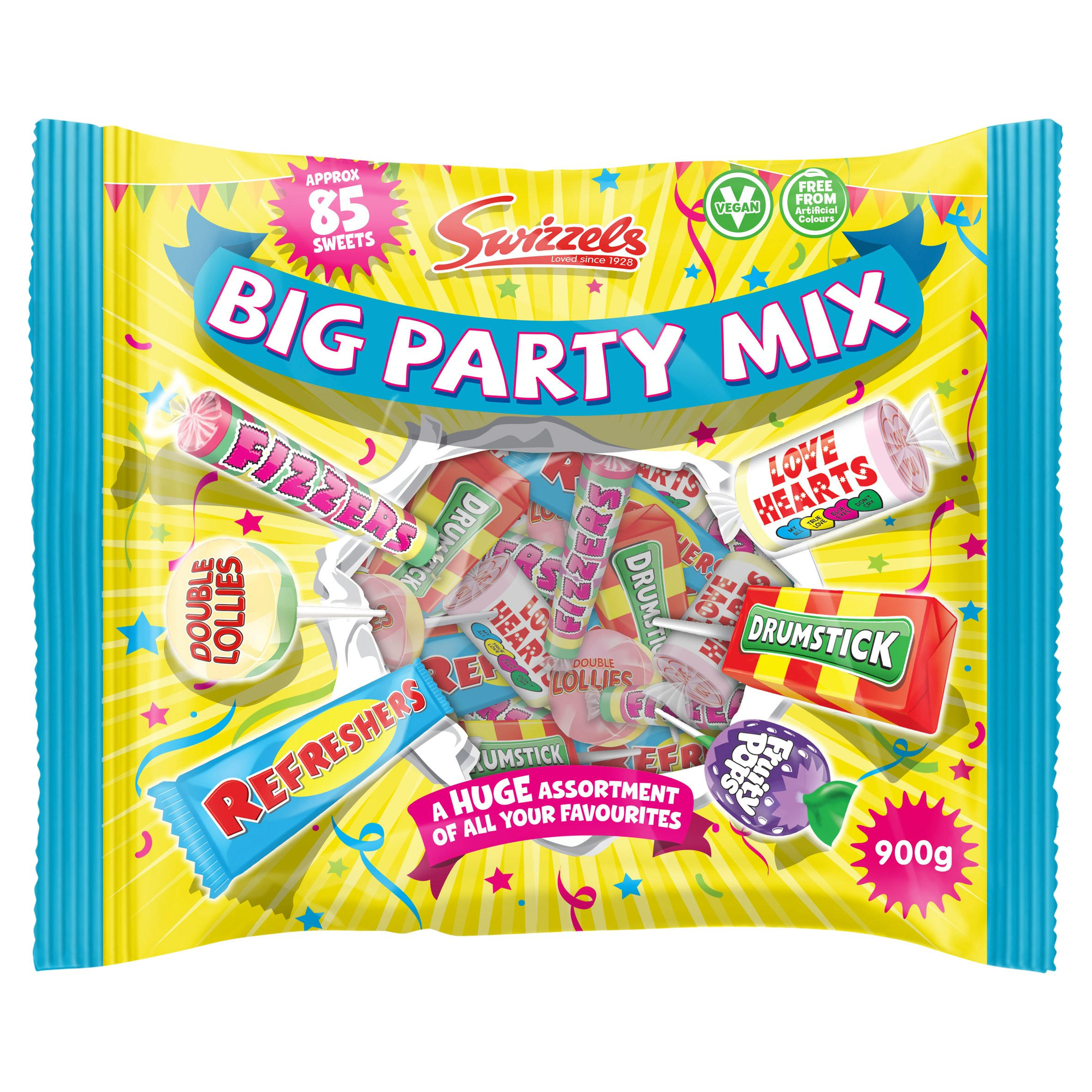 Swizzels Big Party Mix 900g, Sweets