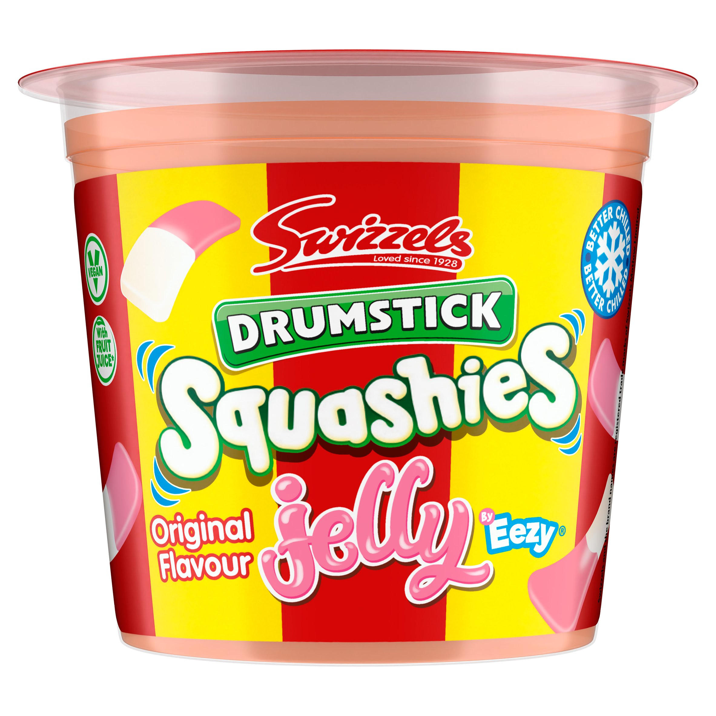 Swizzels Drumstick Squashies Jelly Original Flavour 125g Sweets