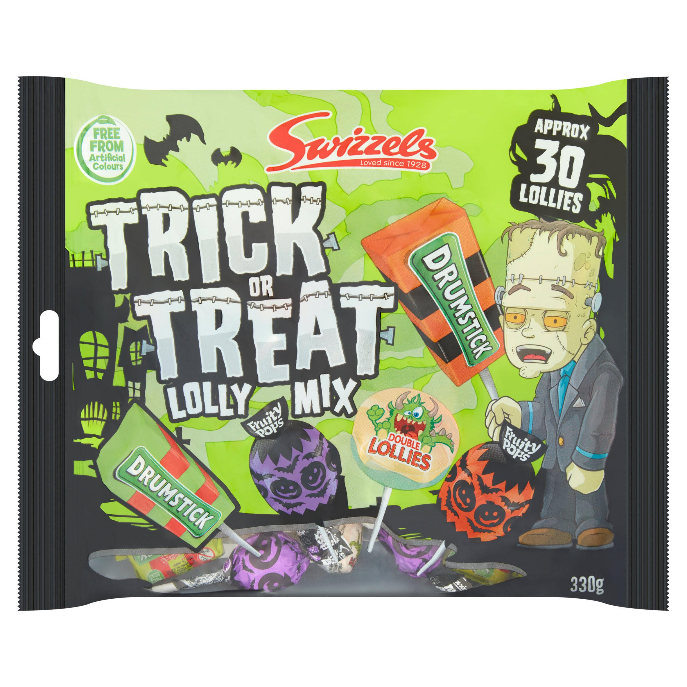 Swizzels Trick or Treat Lolly Mix (30 Lollies)