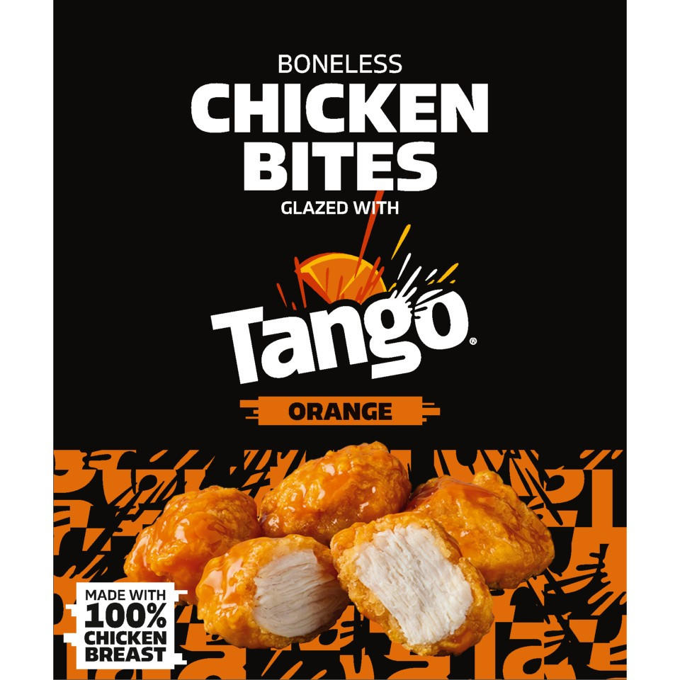 Tango Chicken Bites Glazed with Tango® Orange 350g