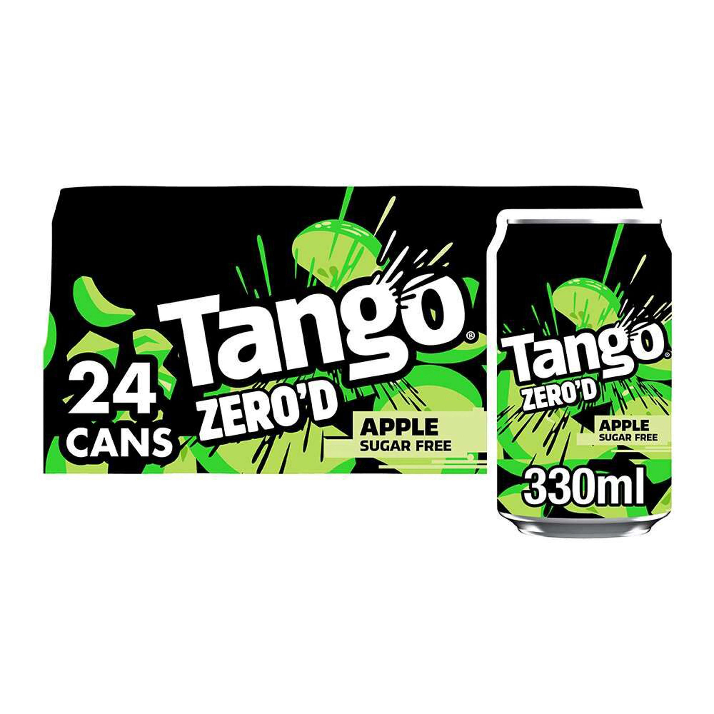 Tango Sugar Free Apple Cans 24 x 330ml