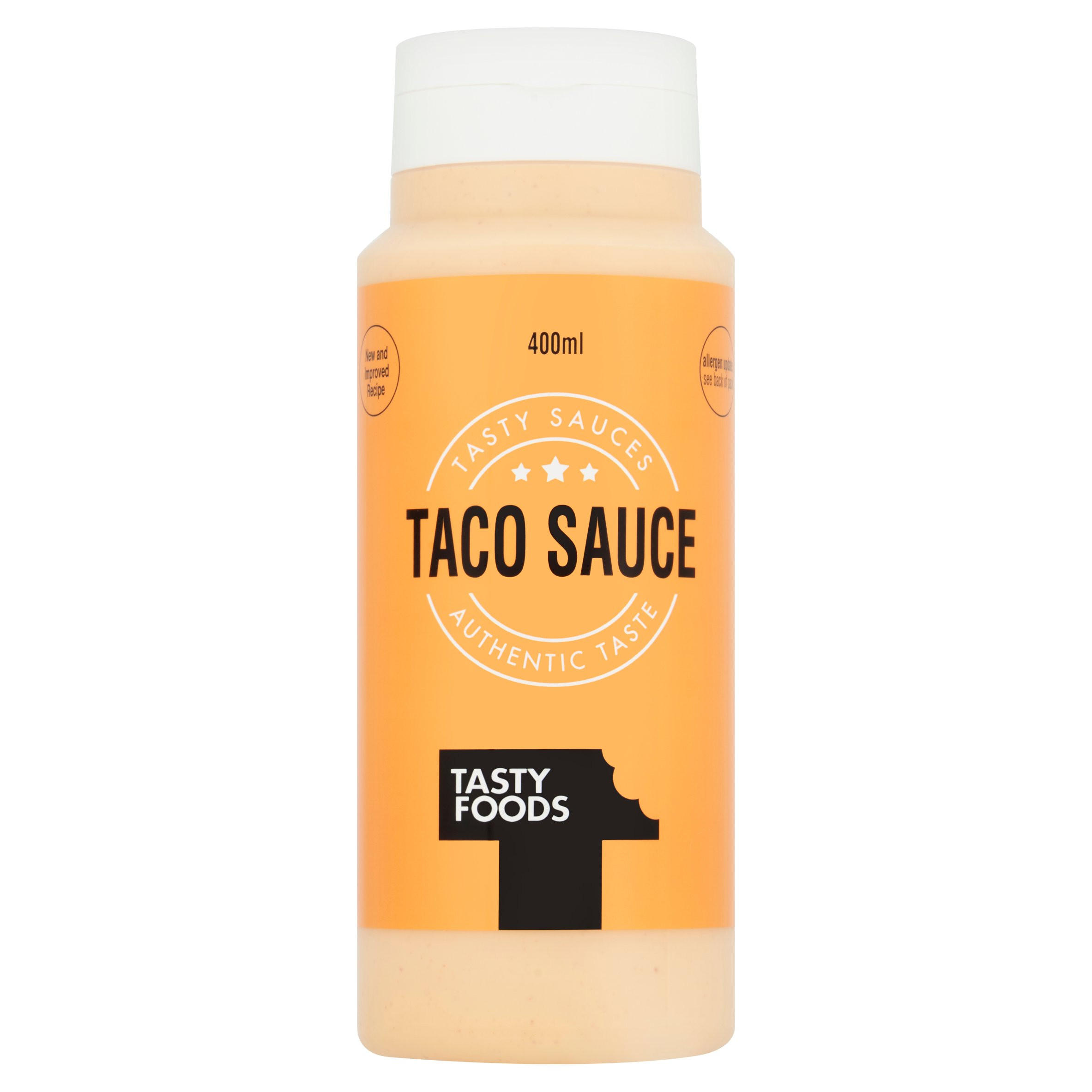Tasty Foods Taco Sauce 400ml, folic acid free