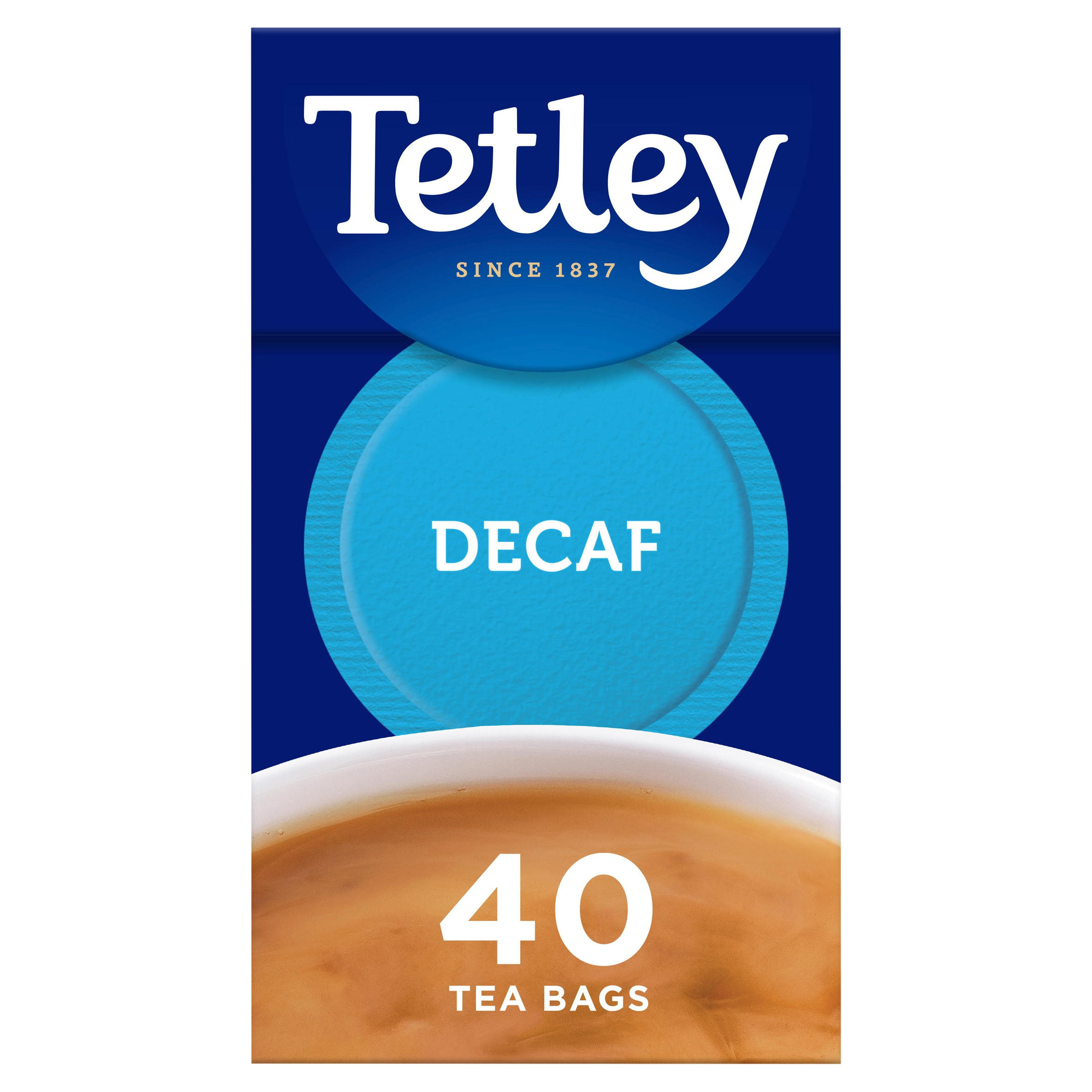 Tetley Decaf 40 Tea Bags 125g