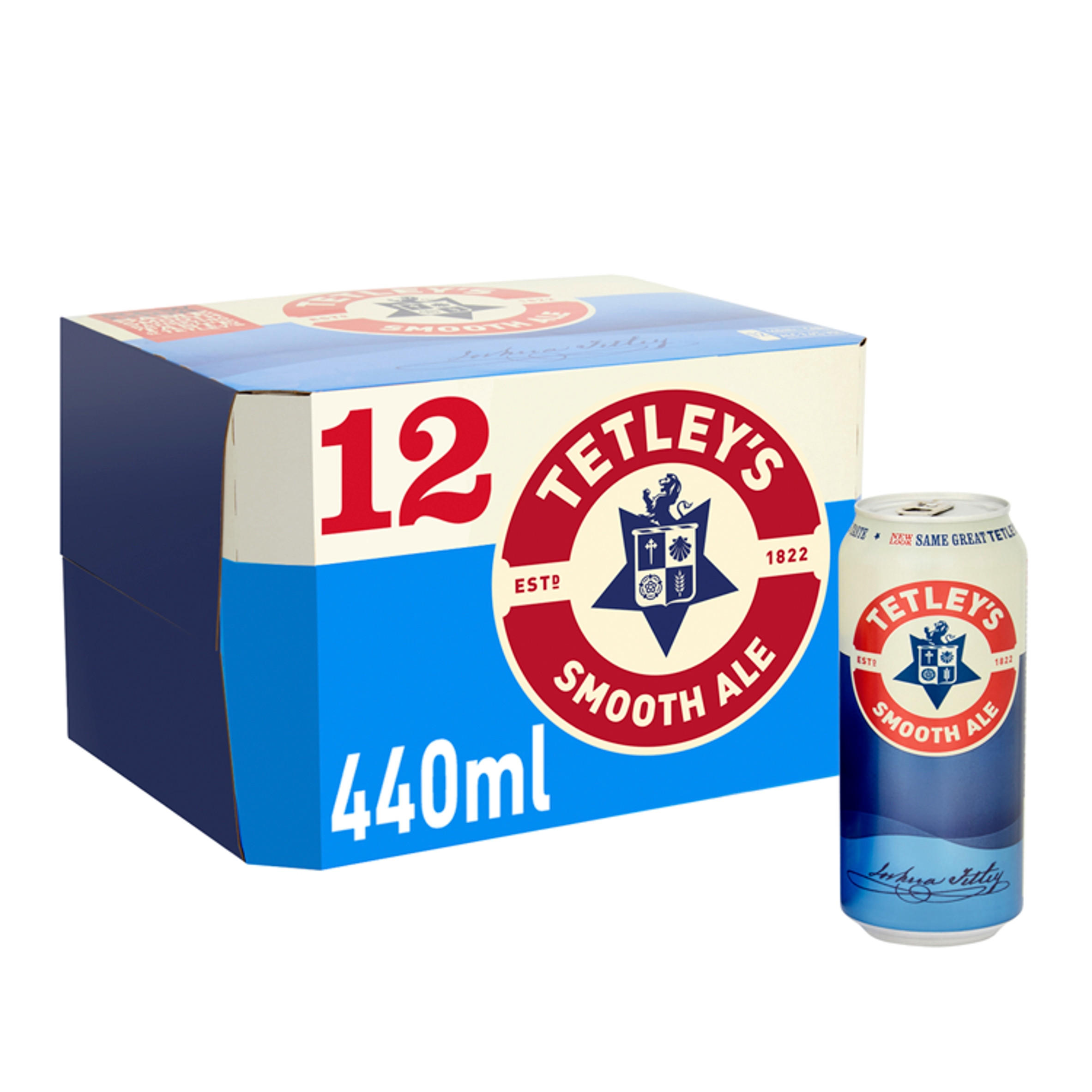 Tetley's Smooth Ale Beer 12 x 440ml Cans | Beer | Iceland Foods