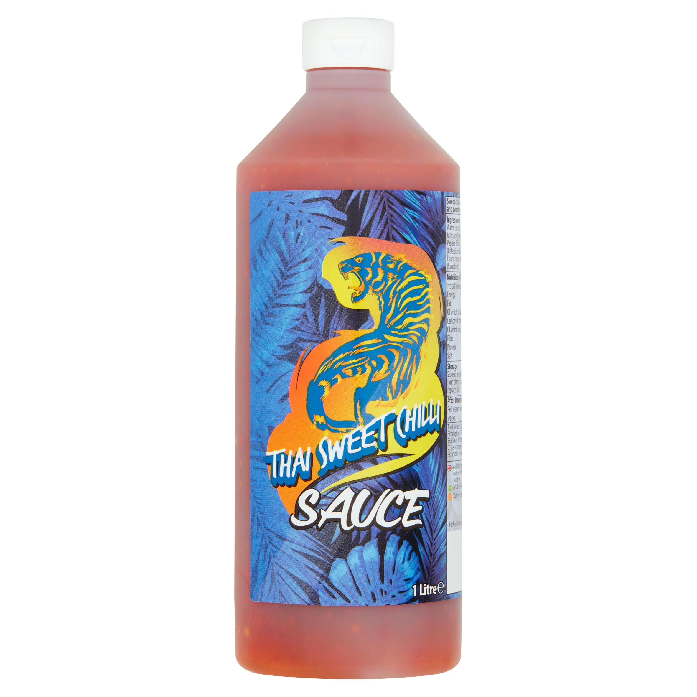 Thai Sweet Chilli Sauce 1 Litre, folic acid free