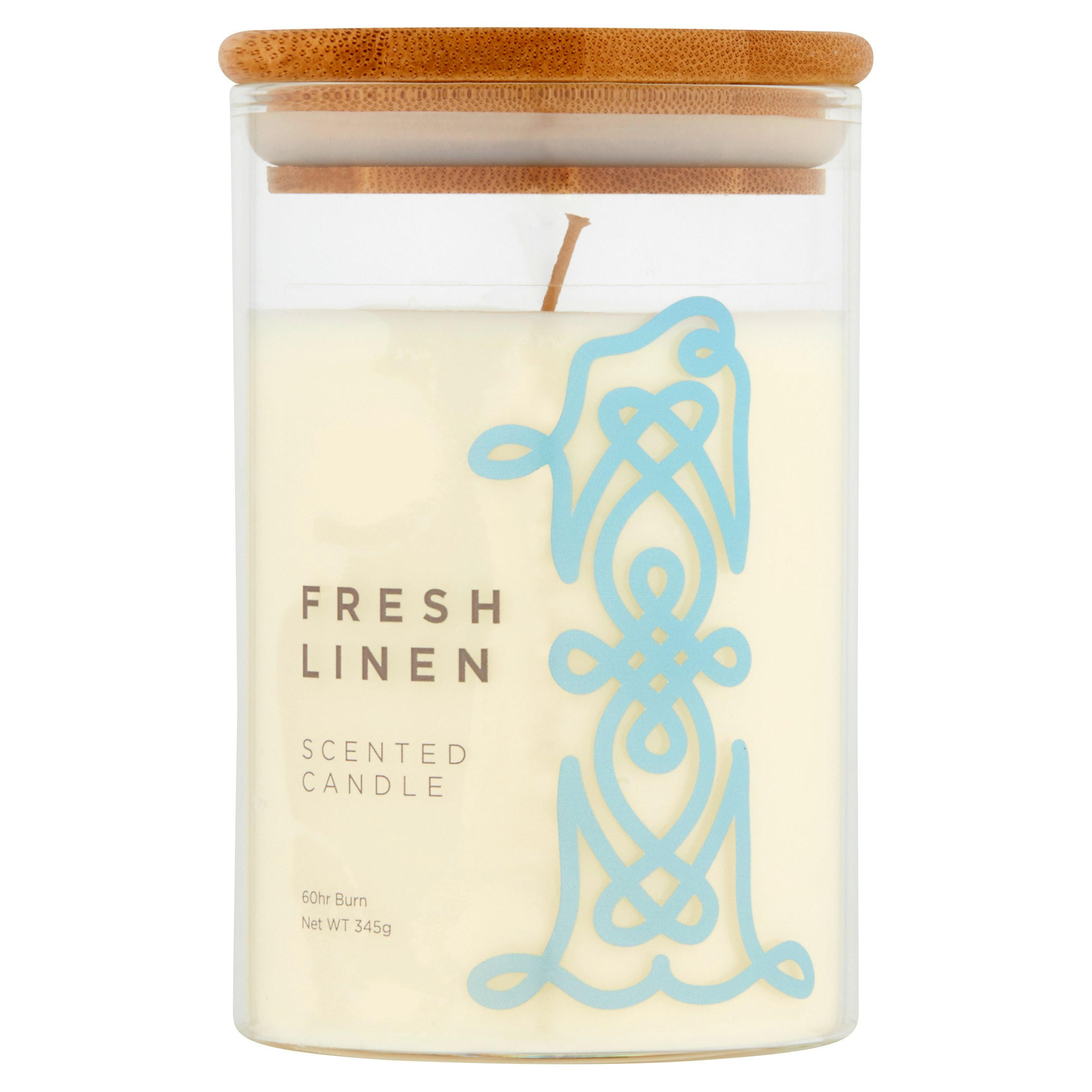 The Celtic Collection Fresh Linen Scented Candle 345g Home