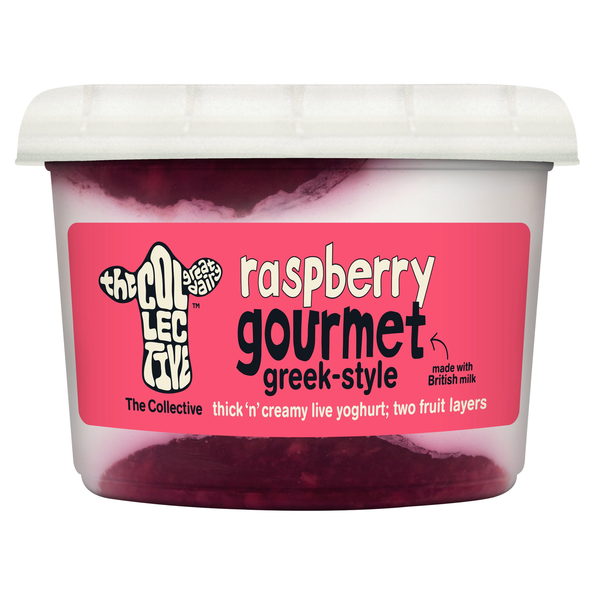 The Collective Gourmet Raspberry GreekStyle Yoghurt 450g Yogurt