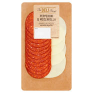 The Deli Range Pepperoni Mozzarella 80g Continental Meats Iceland 