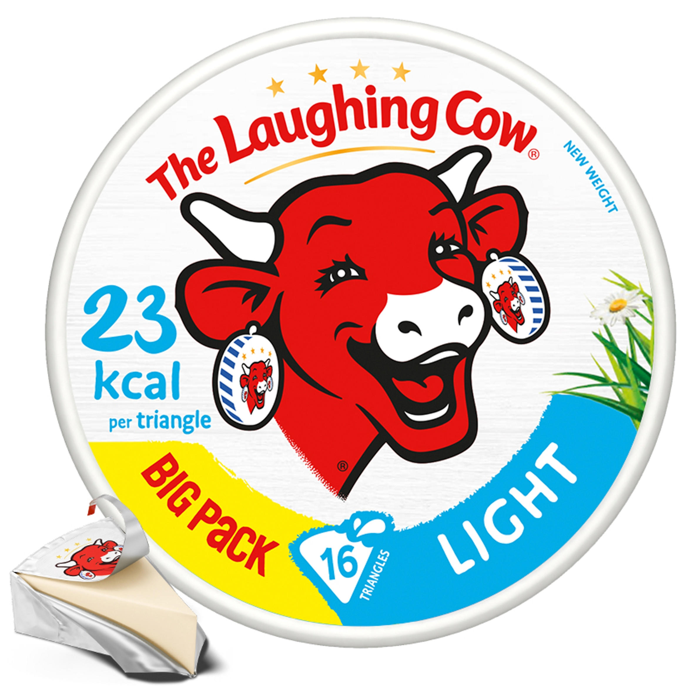 The Laughing Cow 16 Light Cheese Spread 240g