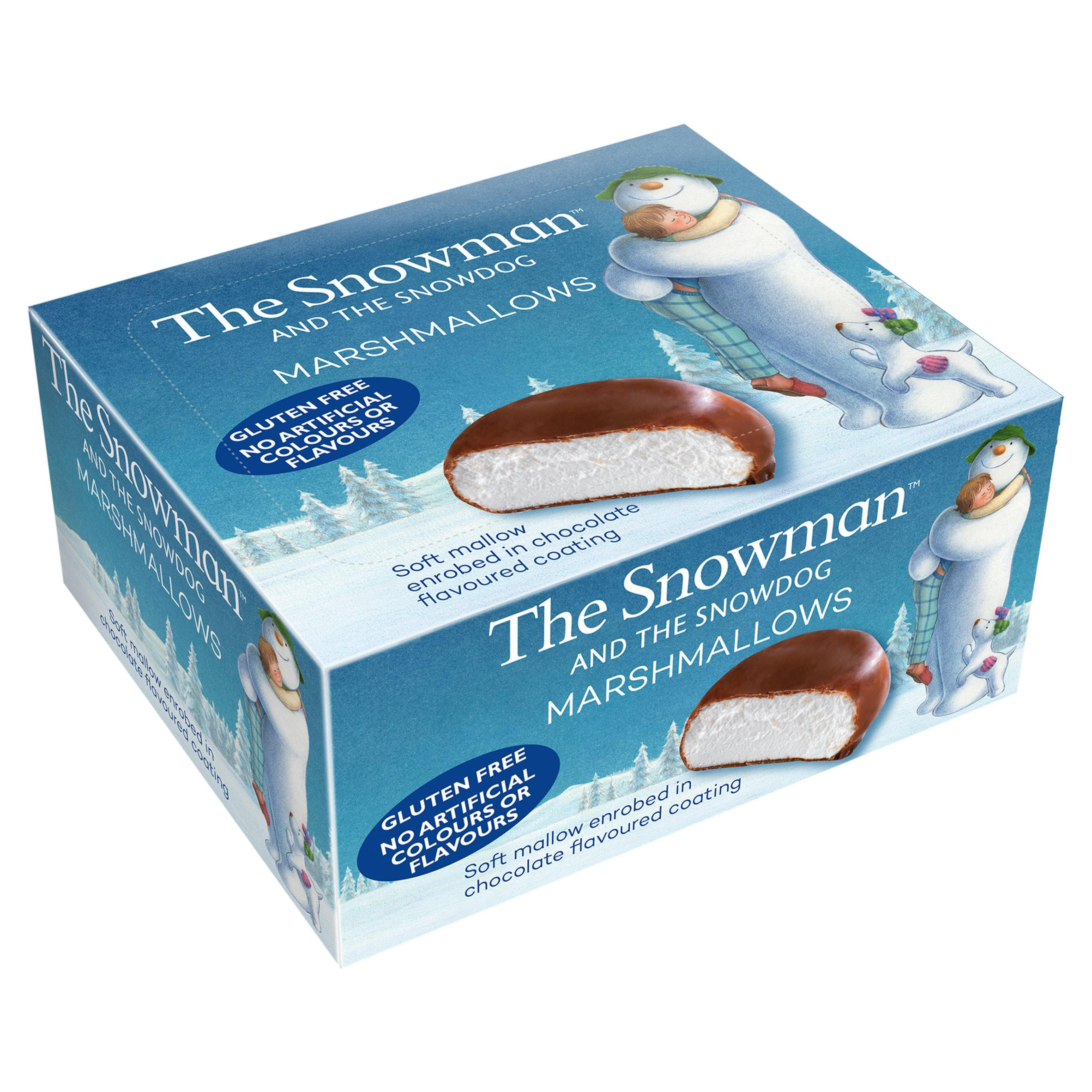 The Snowman and the Snowdog Marshmallows, folic acid free