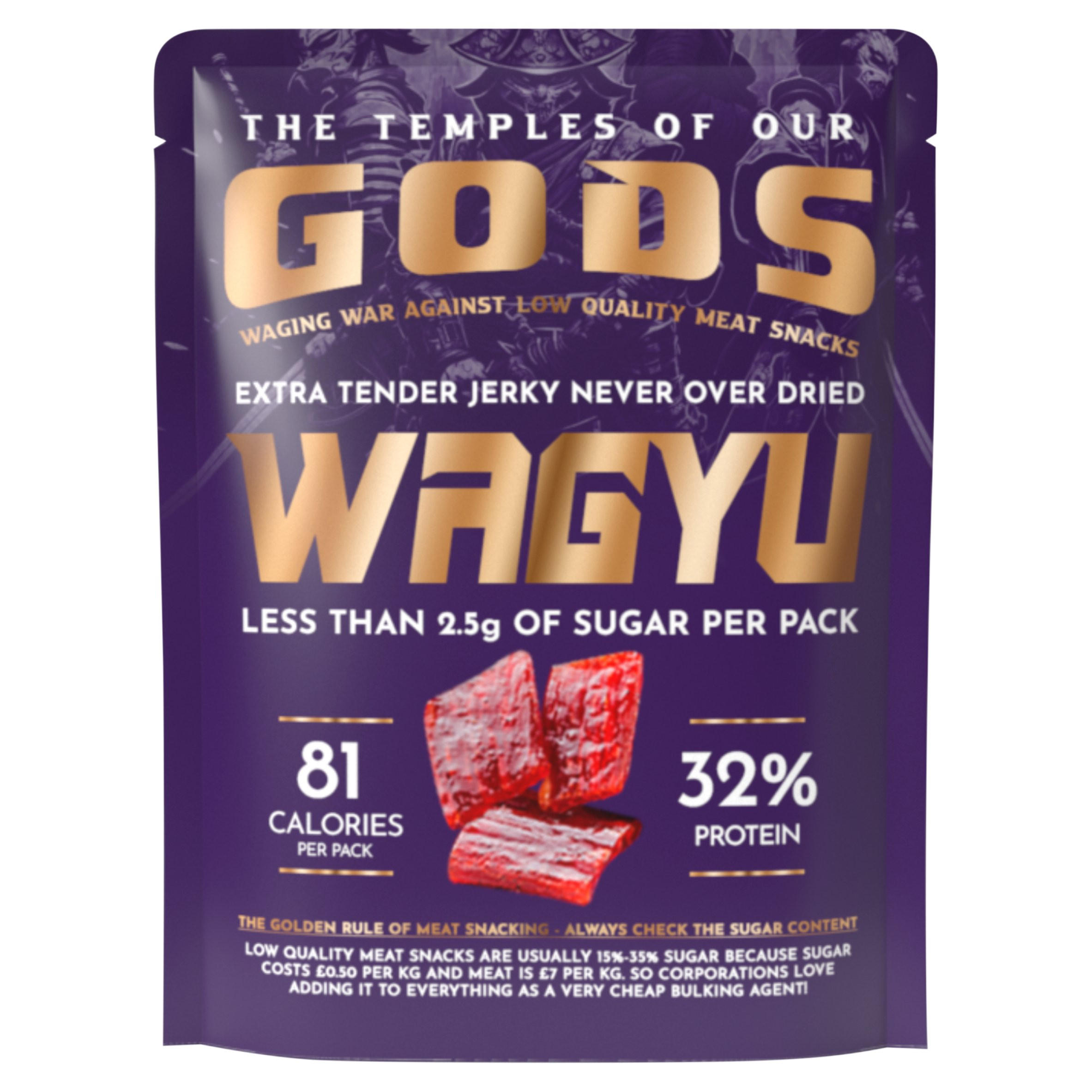 The Temples of Our Gods Wagyu 25g, folic acid free