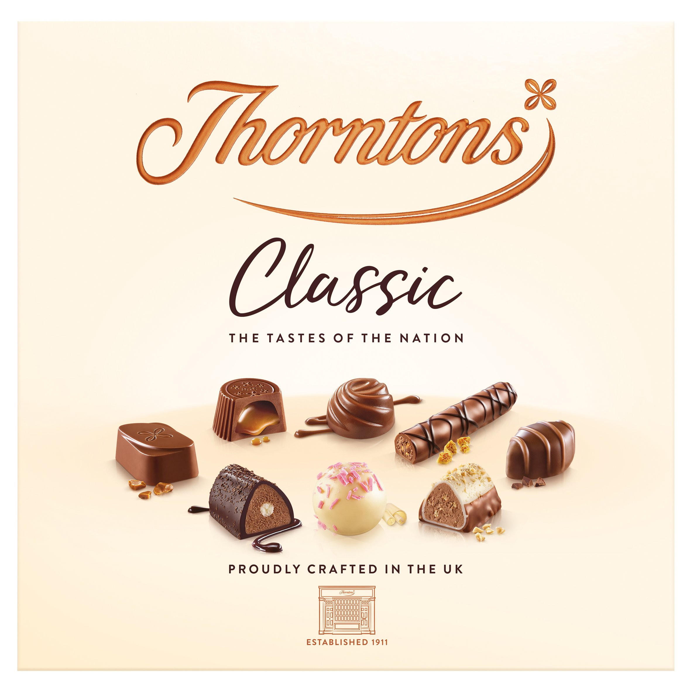 Thorntons Classic Milk, White and Dark Chocolates 262g Chocolate