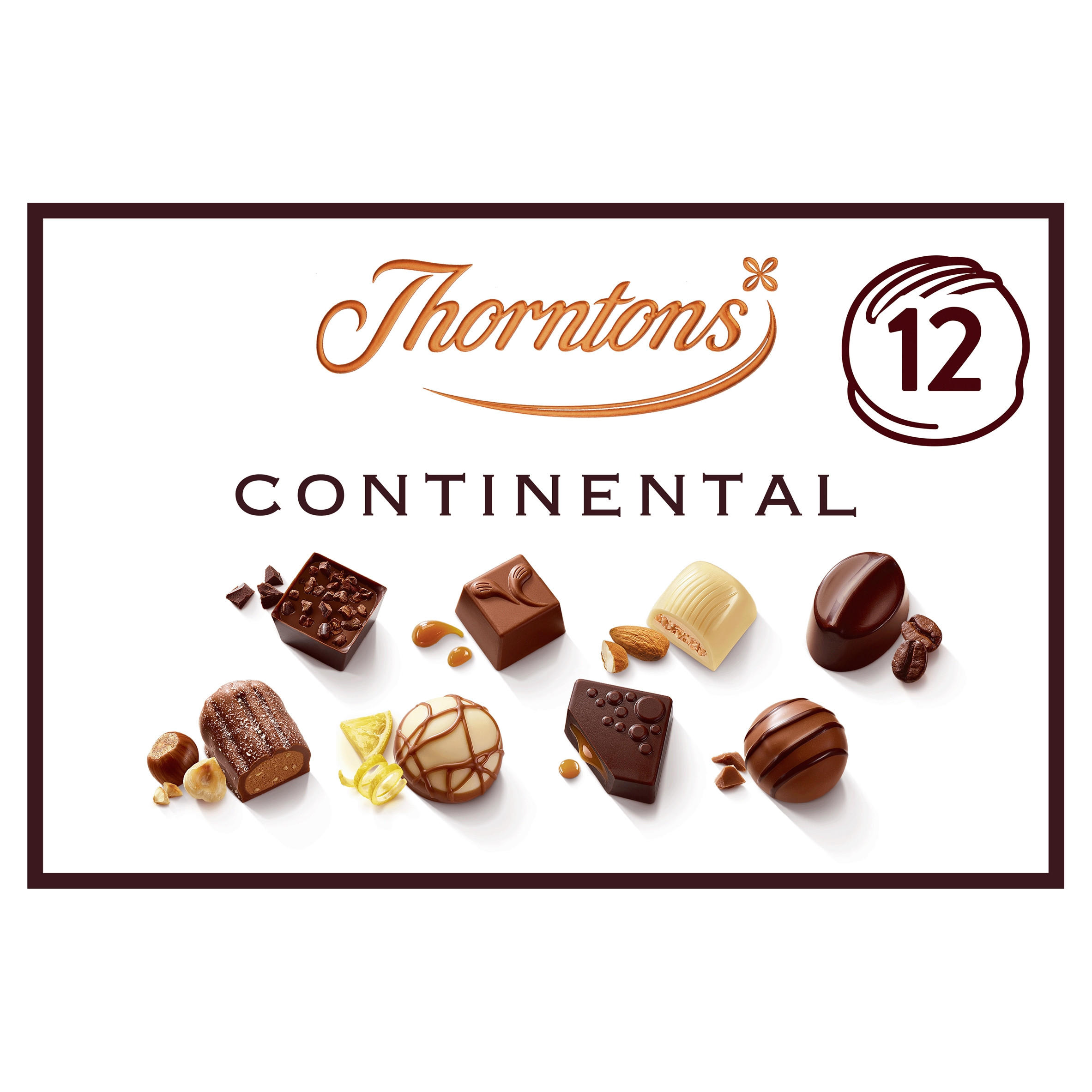 Thorntons Continental Collection Gift Box of Chocolates 131g ...