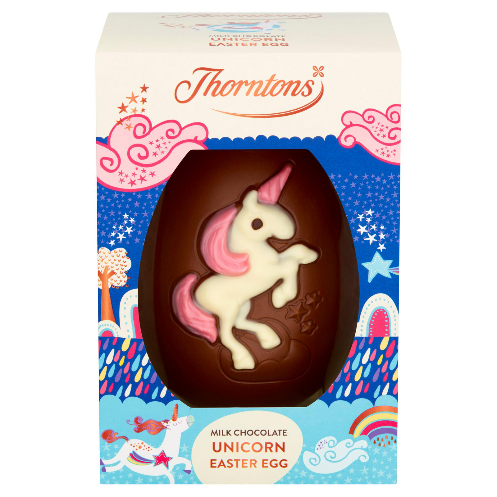 Thorntons Milk Chocolate Unicorn Easter Egg 151g | Easter | Iceland Foods
