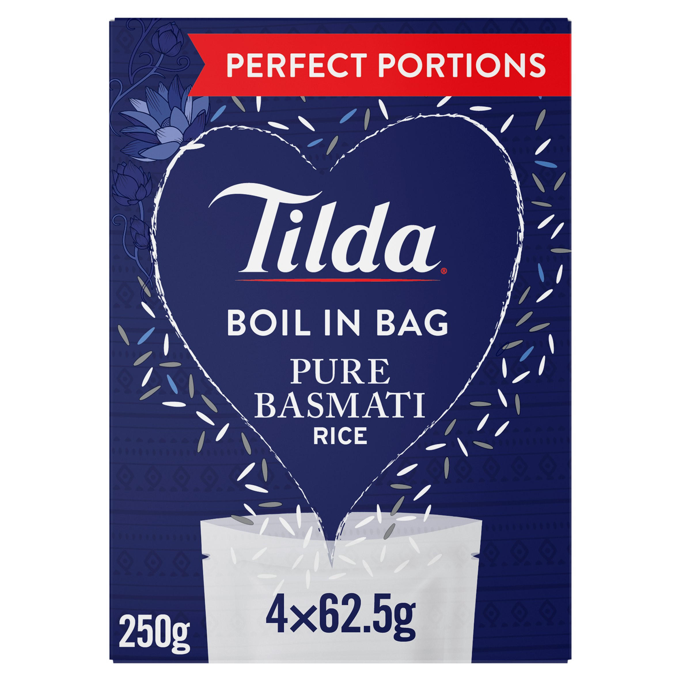 Tilda Boil in Bag Pure Basmati Rice 250g Rice, Grains & Pulses